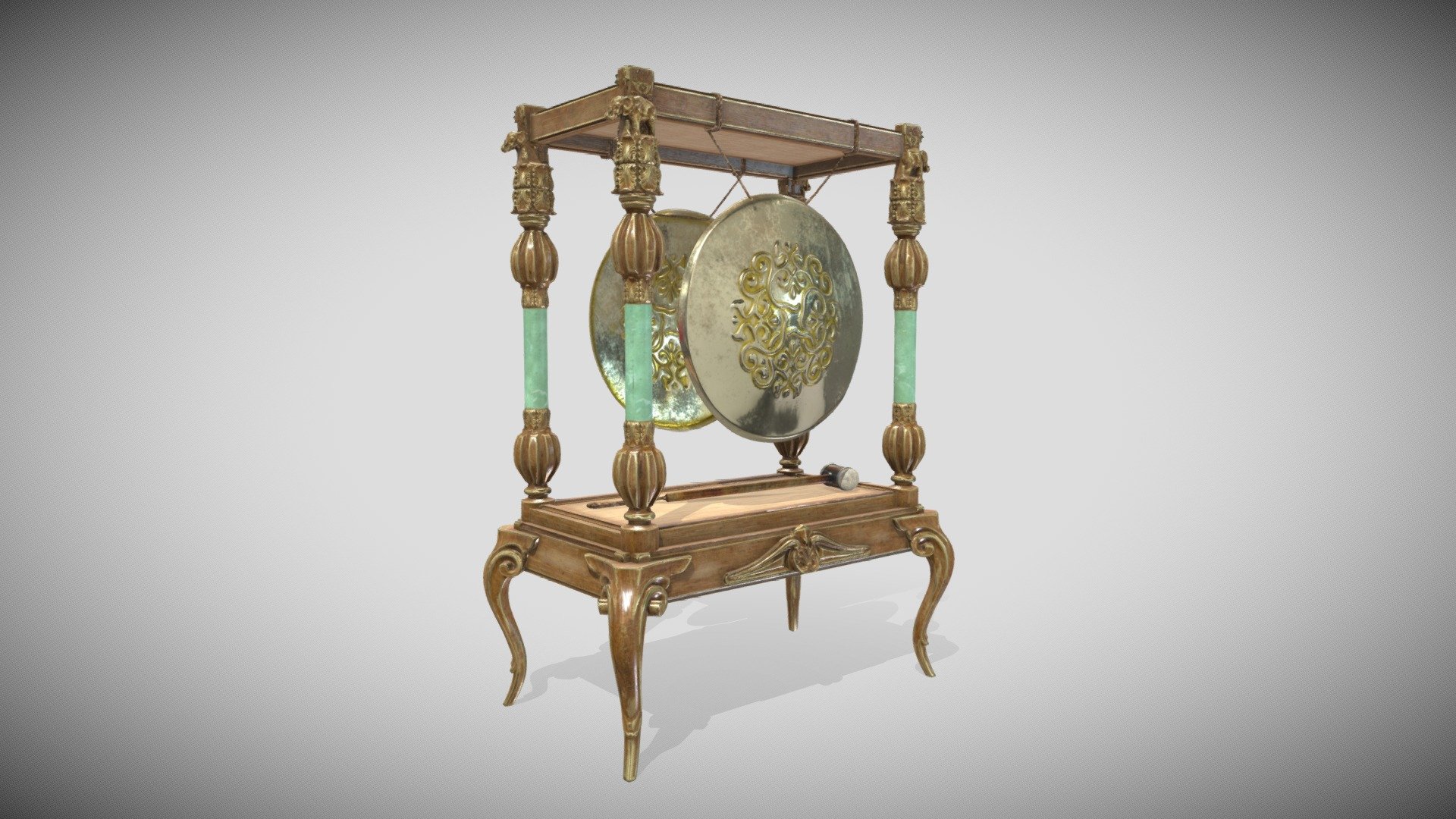 Gong 3d model