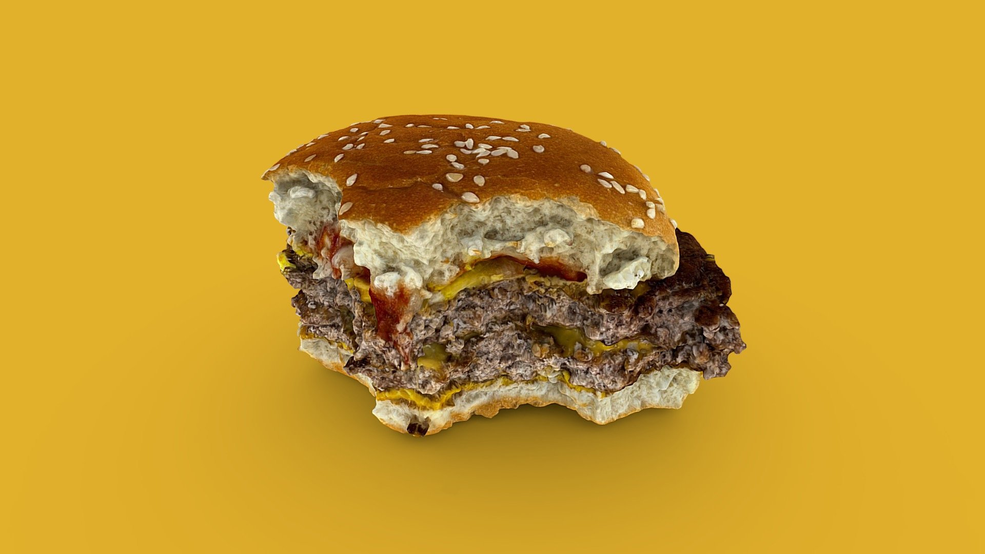 Burger 3d model