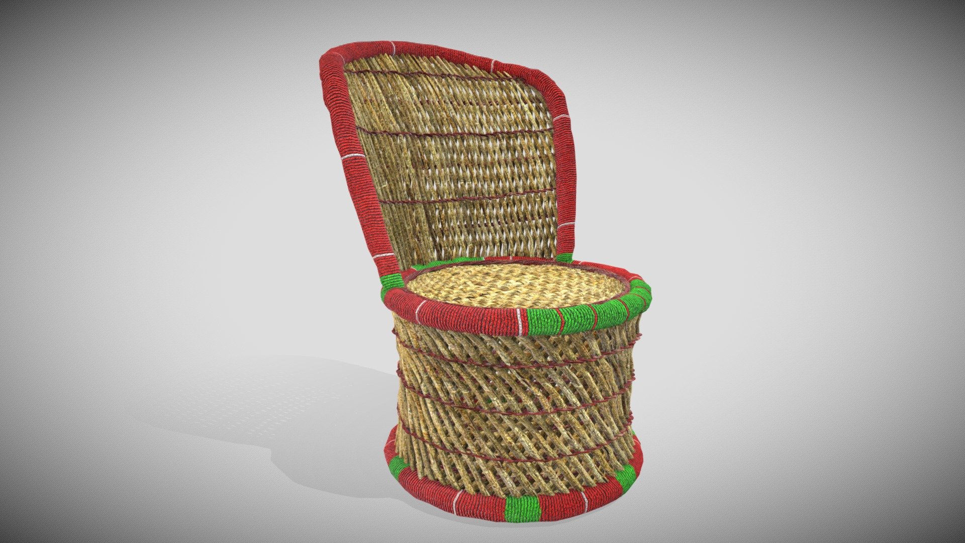 Indian Chair 3d model