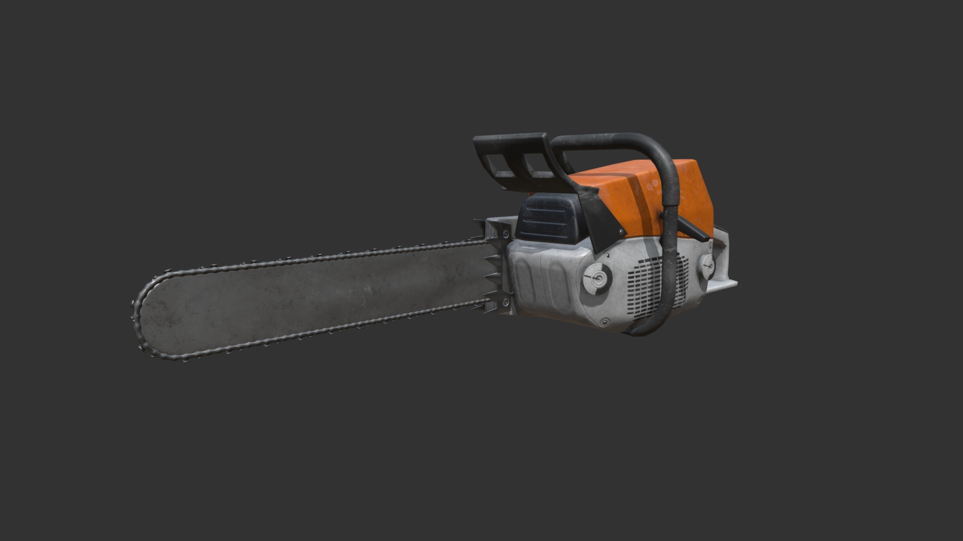 Chainsaw realistic 3d model