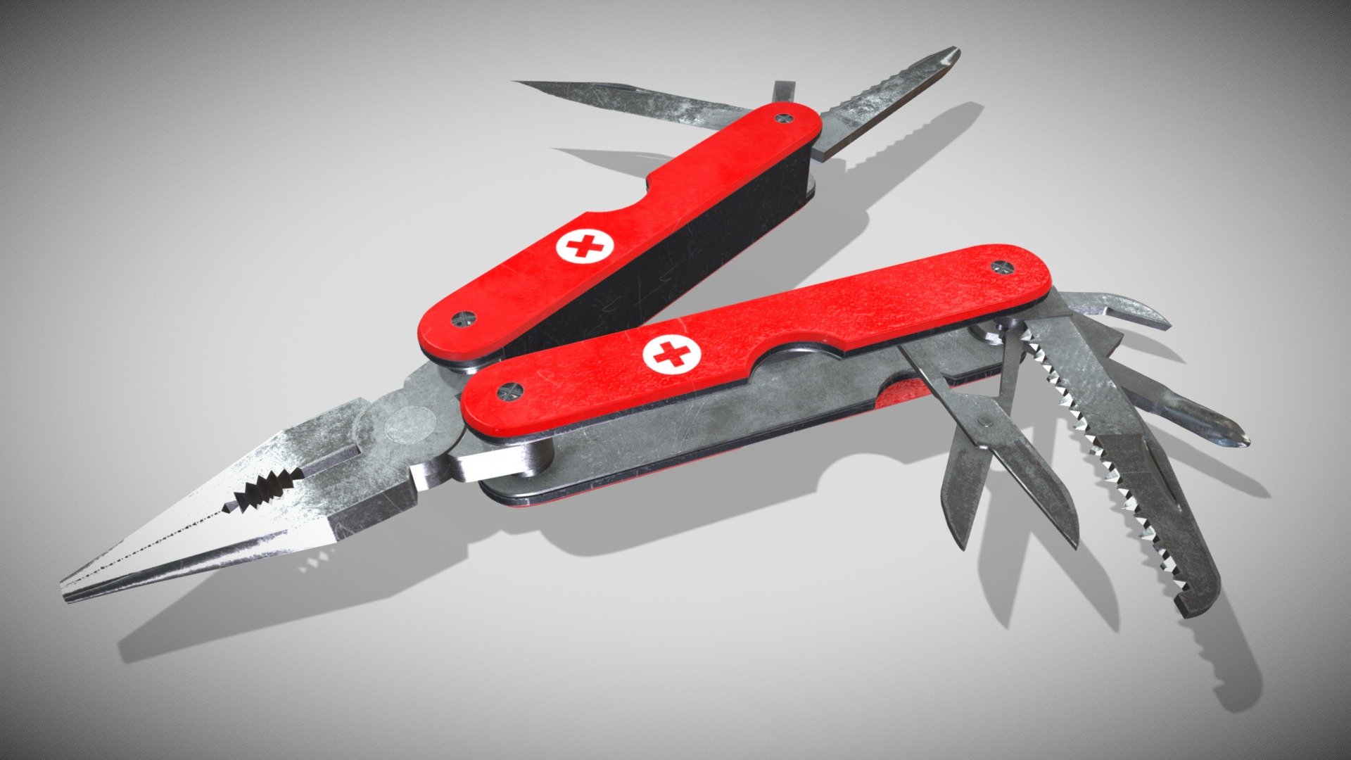 Swiss Tool 3d model