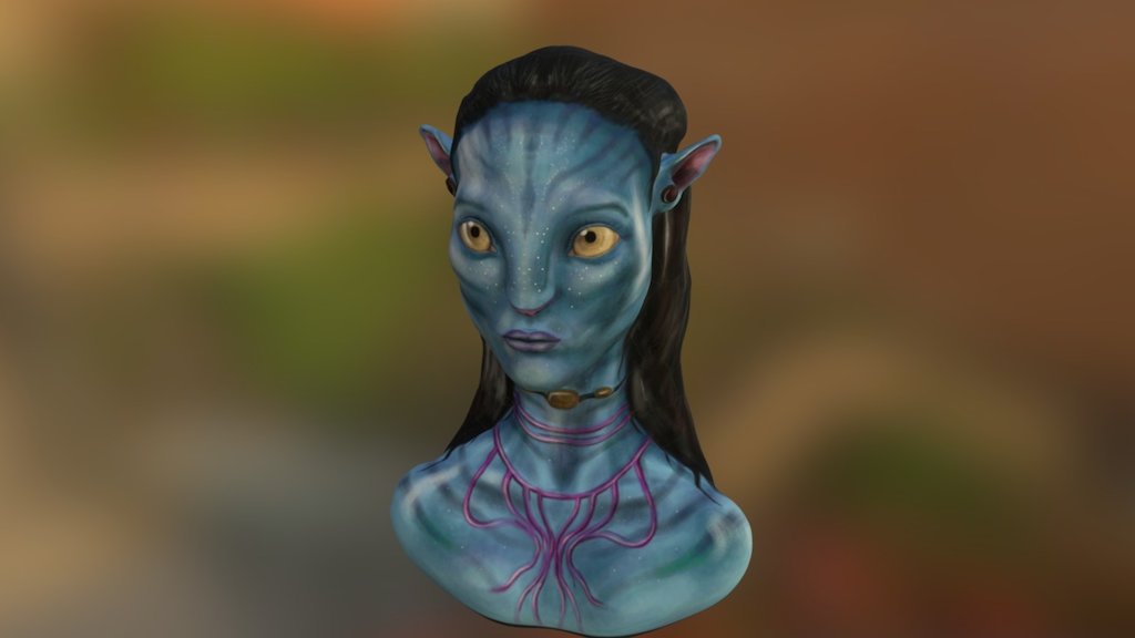 Neytiri Navi 3d model