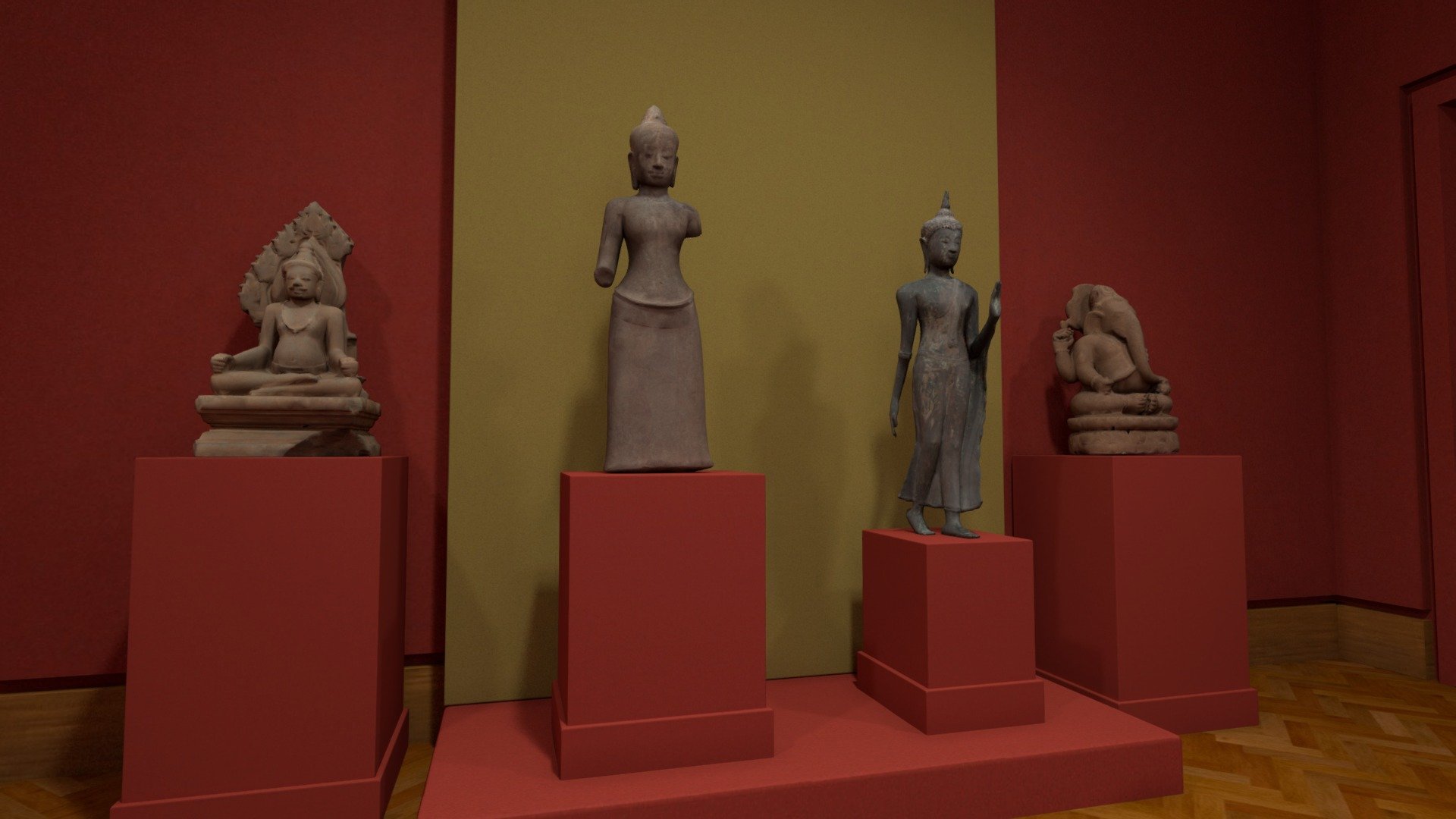 Arts of Southeast Asia virtual gallery 3d model