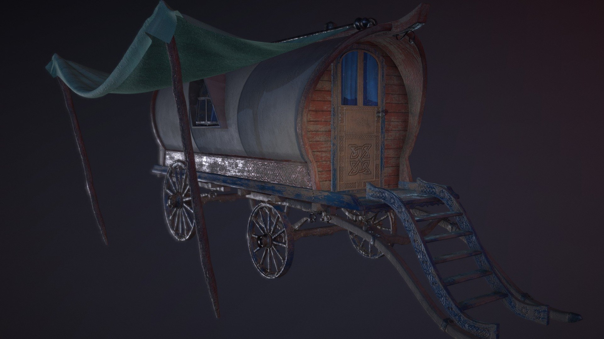 Caravan 3d model