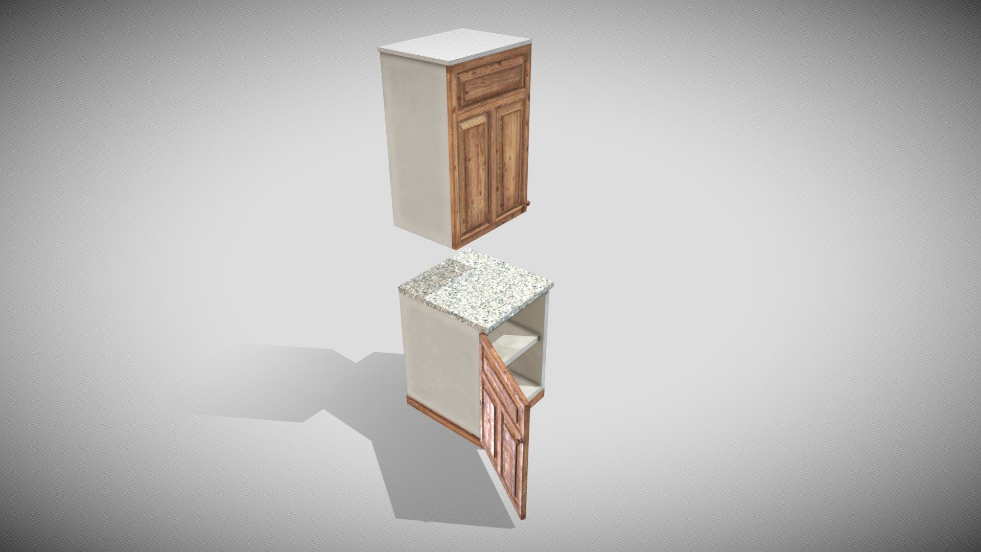 Kitchen Modules 3d model