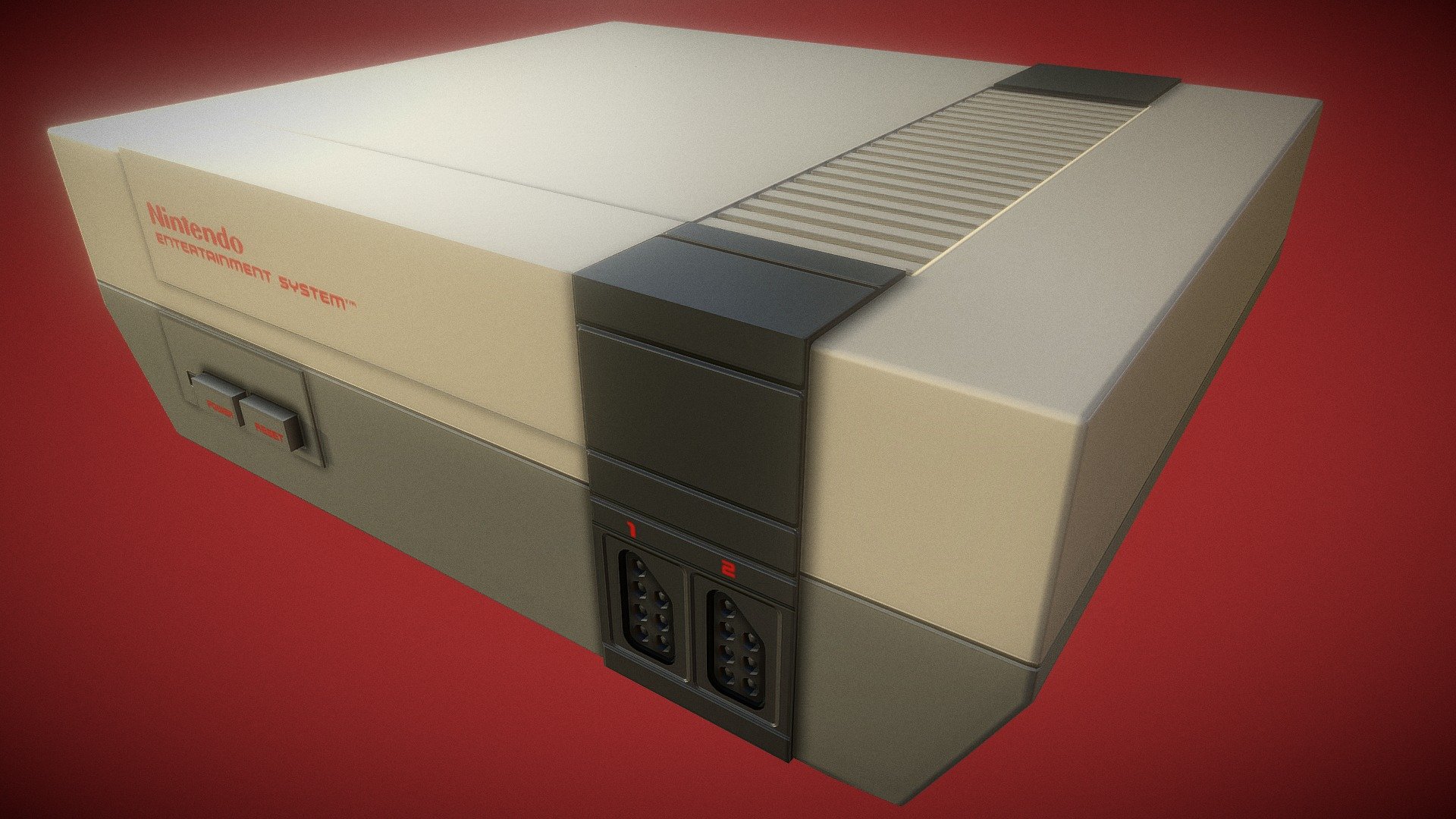 NES 3d model