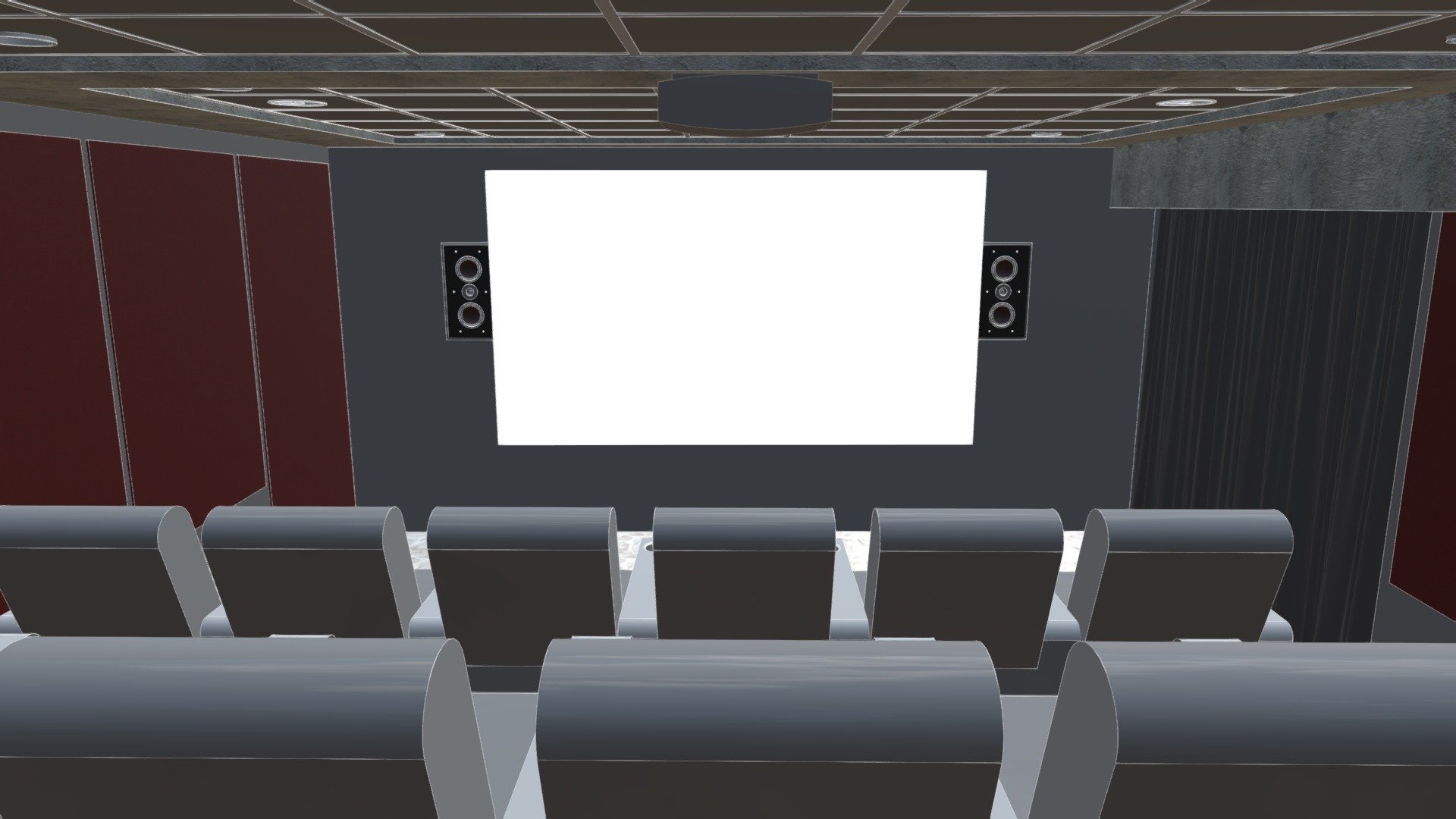 Home Cinema 3d model