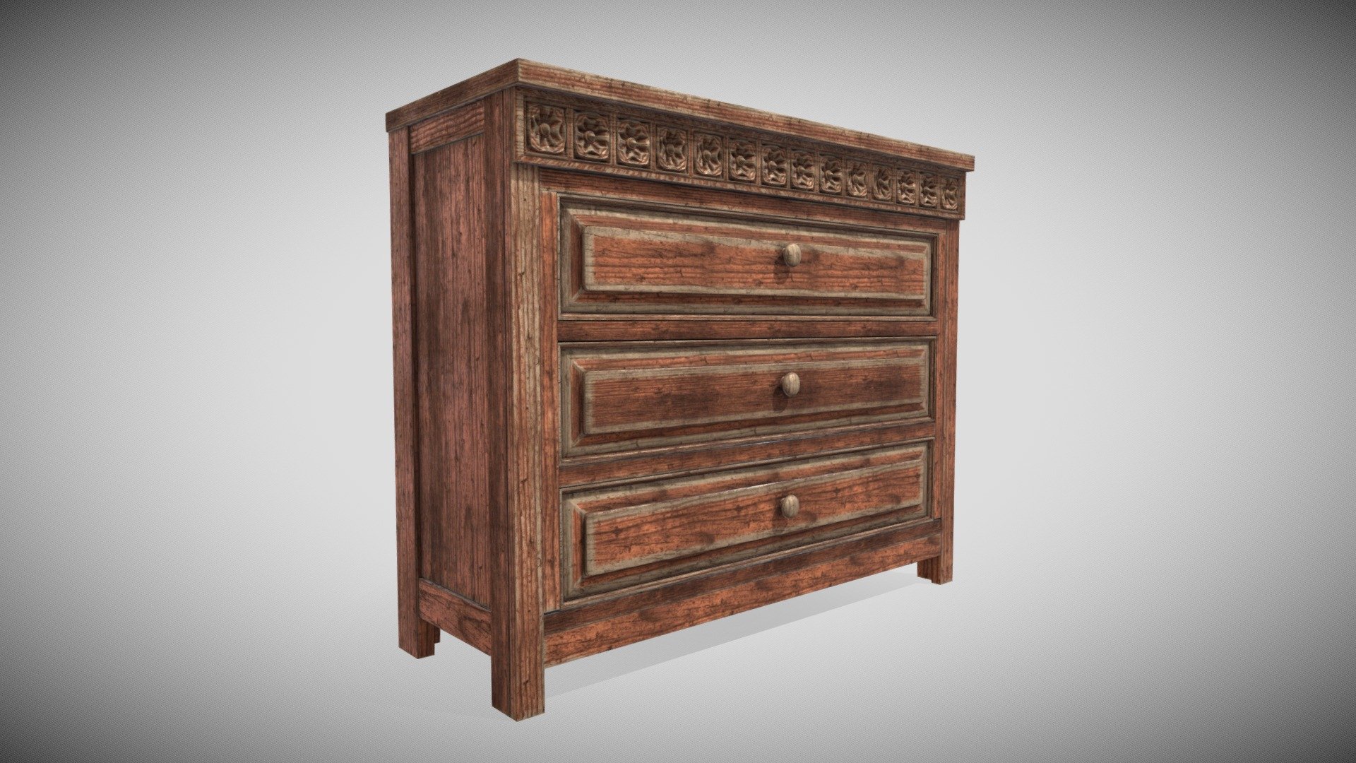 HP Furniture 3d model