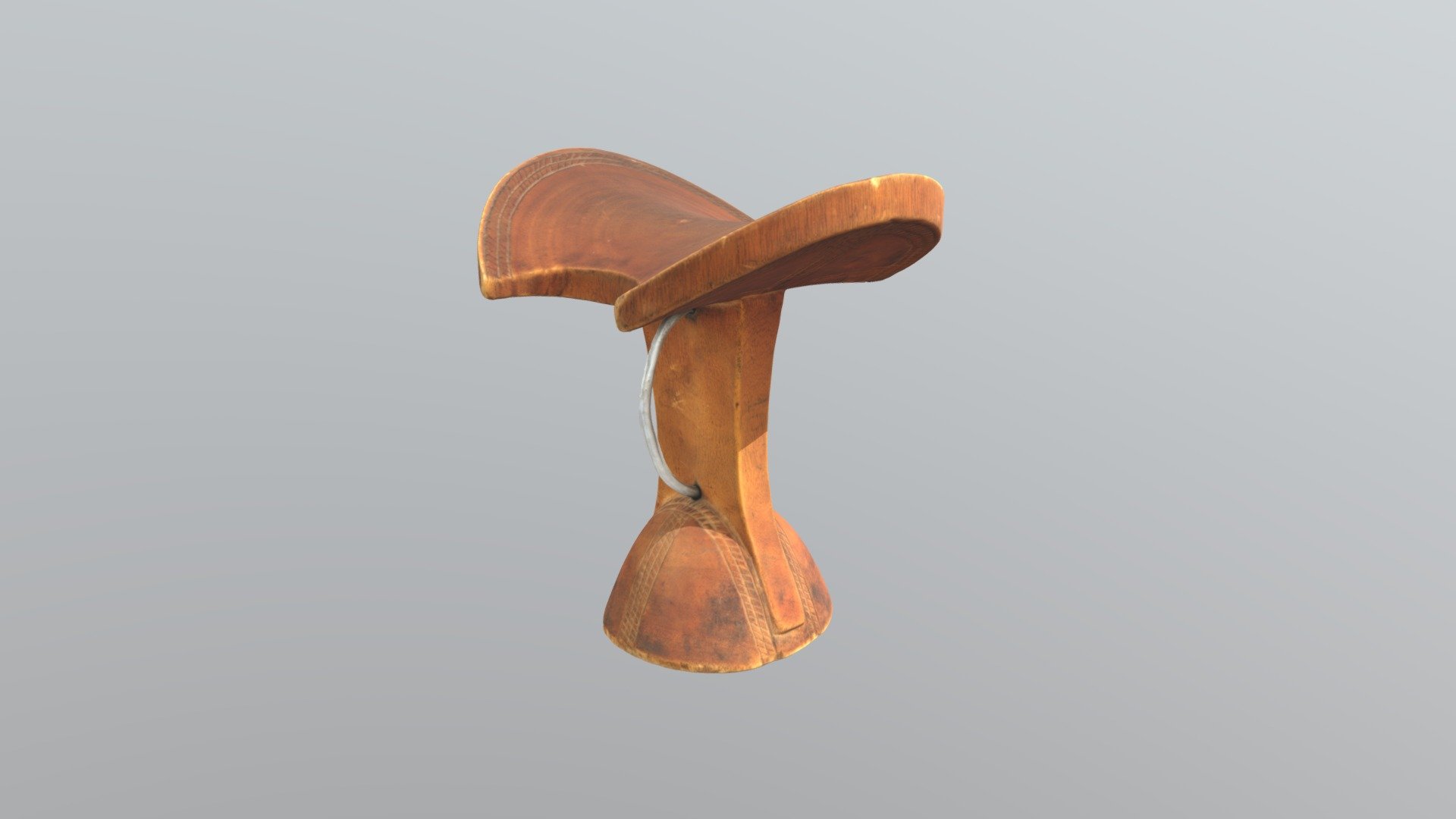 Ethiopian stool 3d model