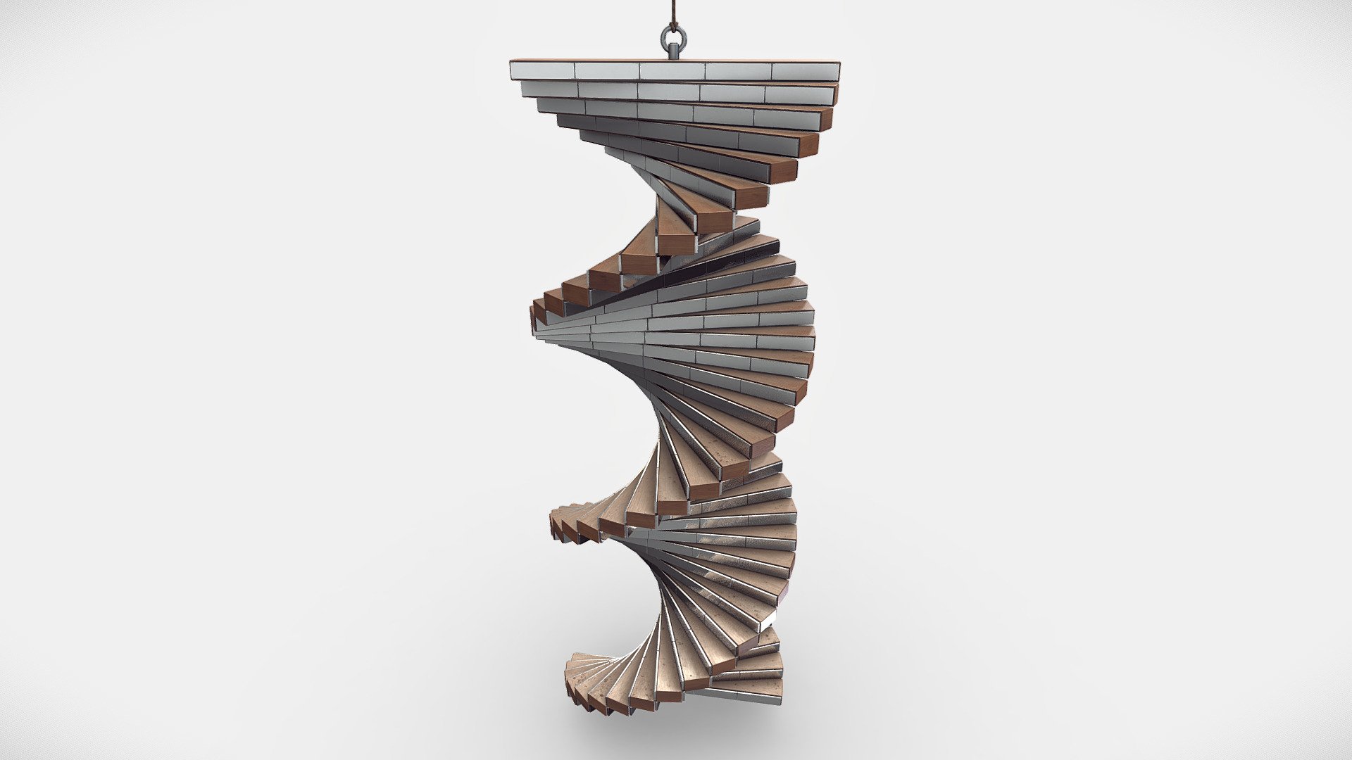 Mirror Twister Chime 3d model