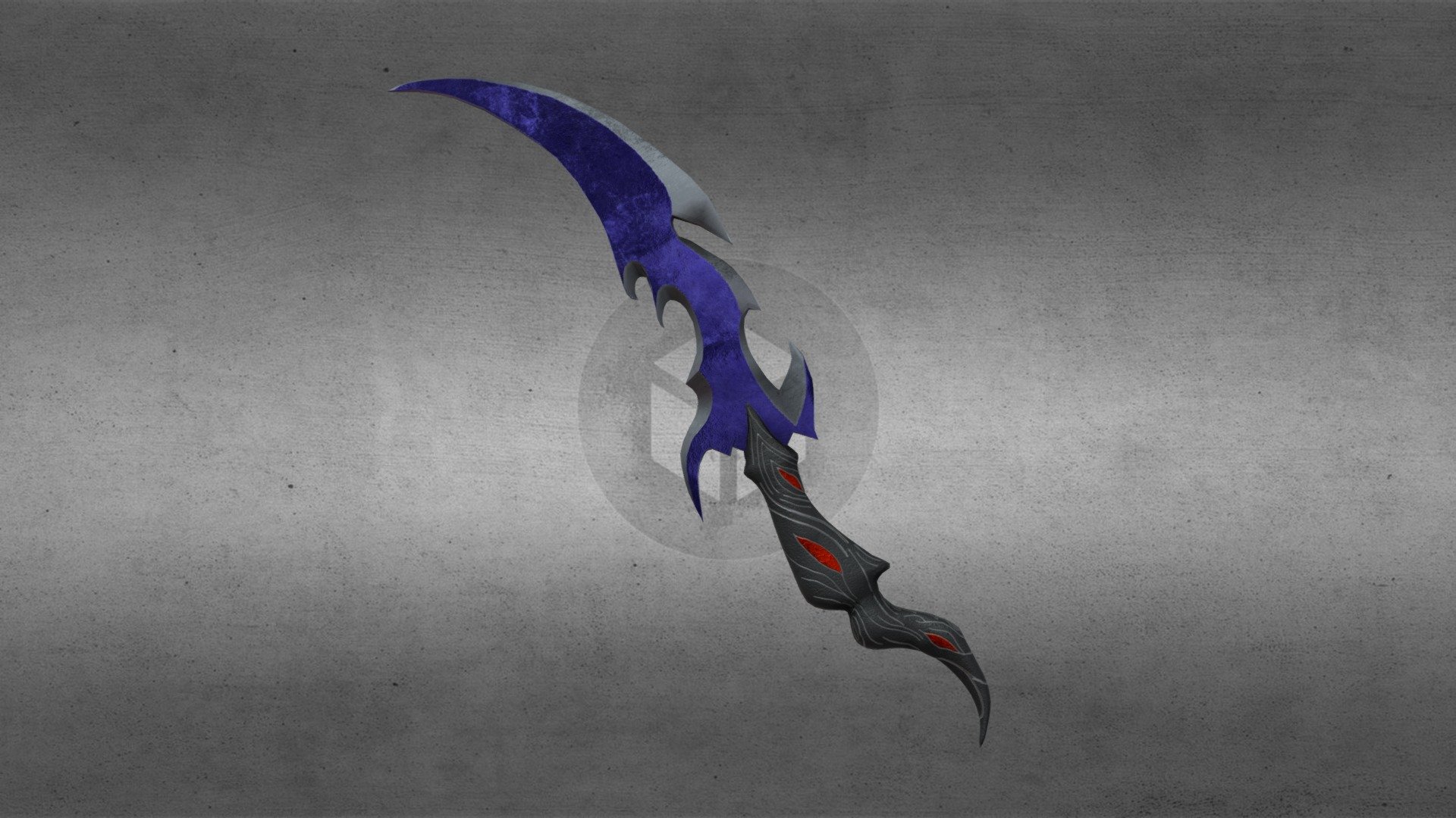 Assassins Dagger 3d model