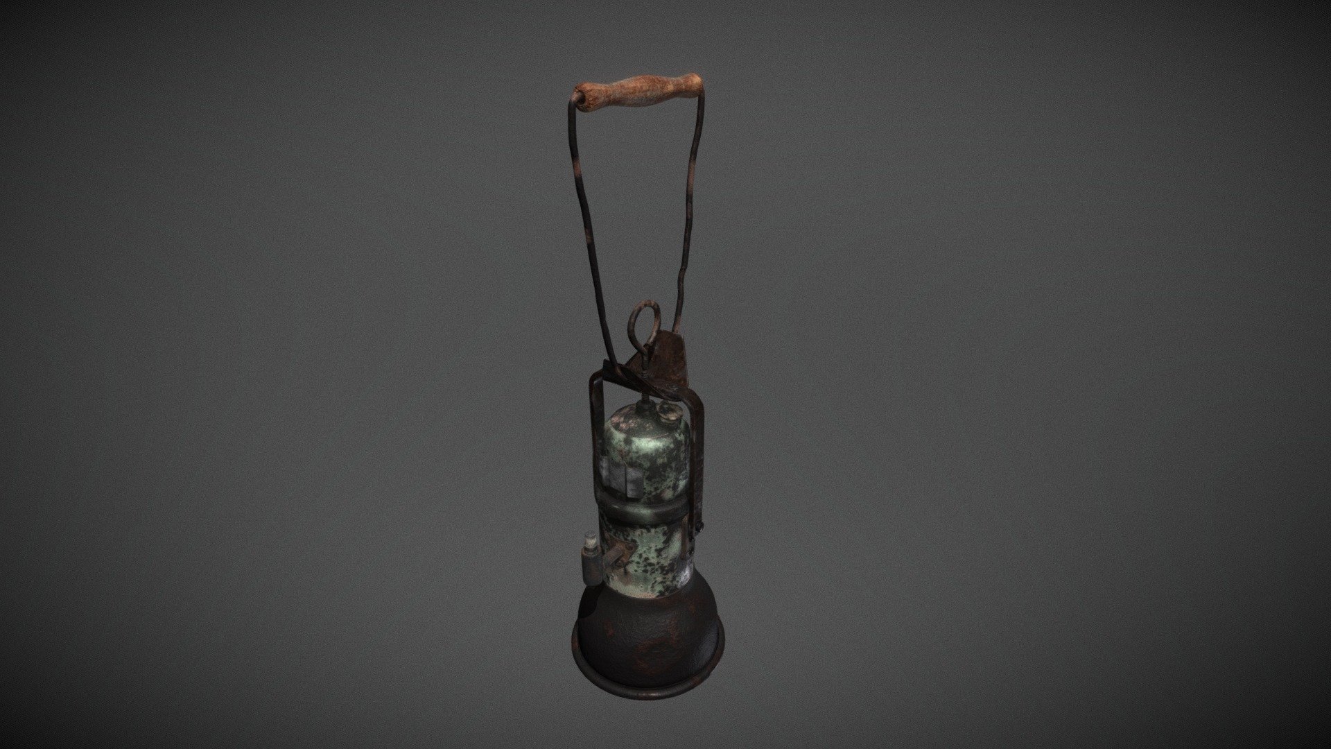 Carbide lamp 3d model