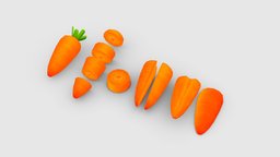 Cartoon carrots