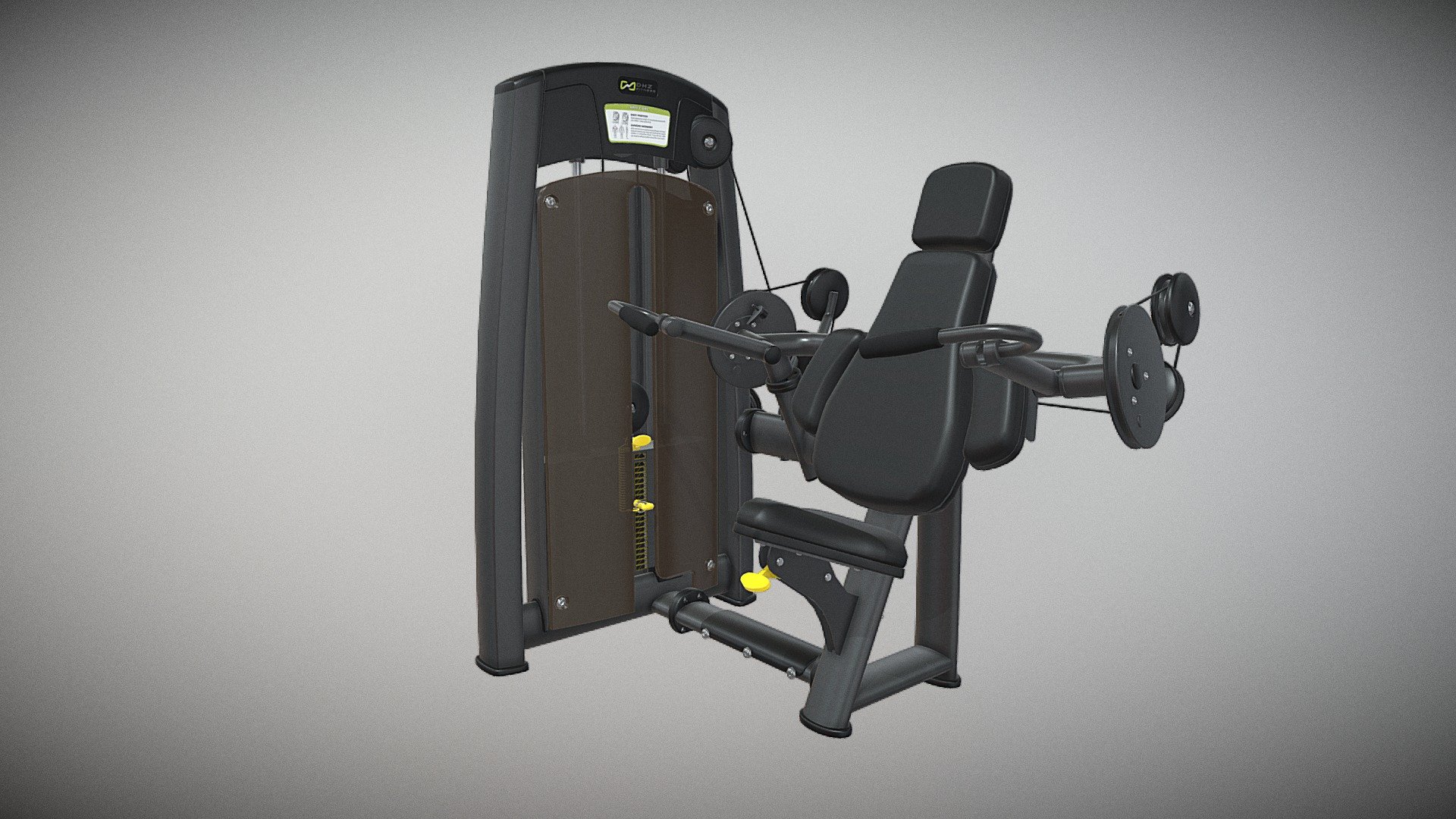 BICEPS CURL 3d model