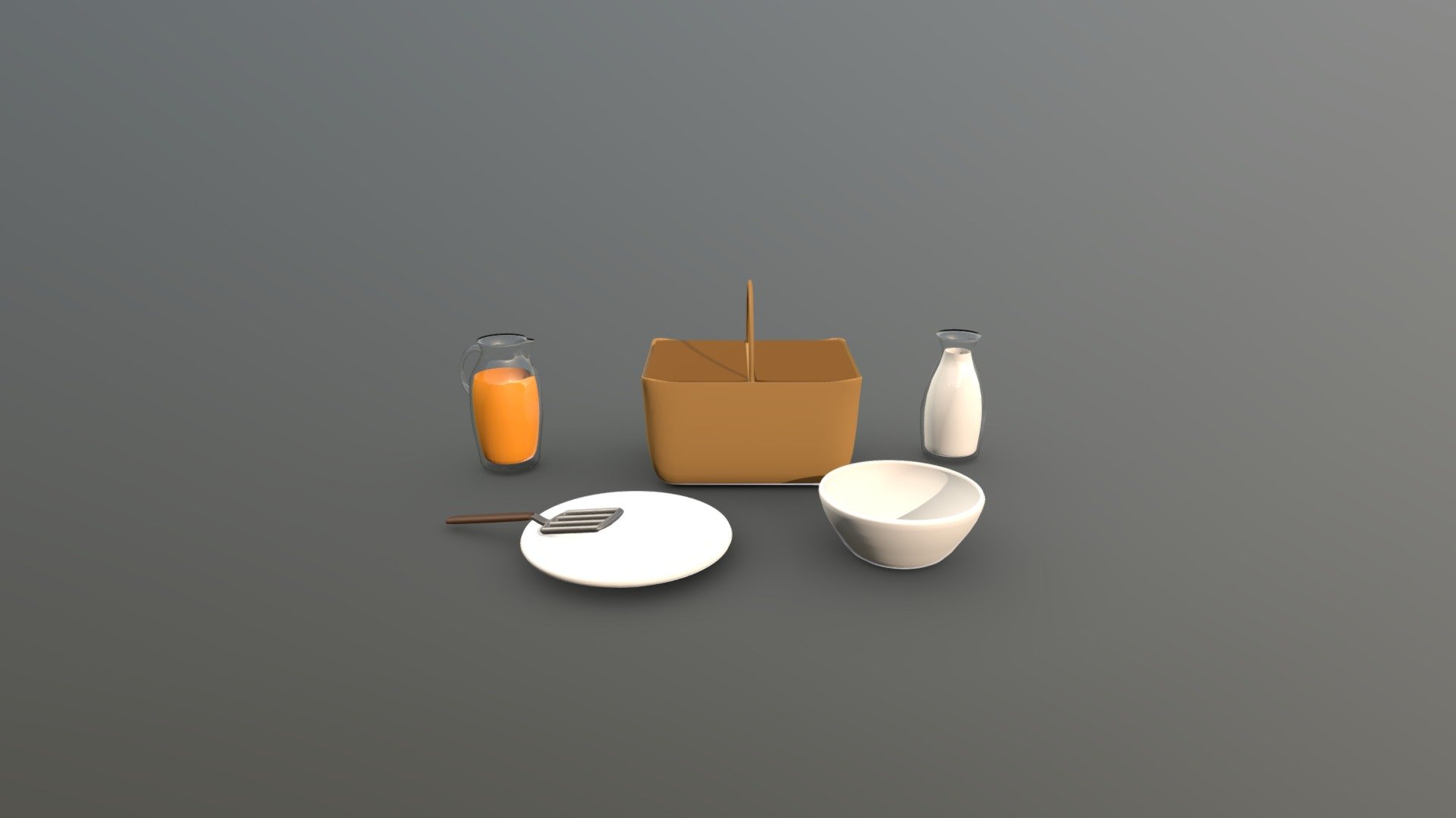 Picnic Collection 3d model