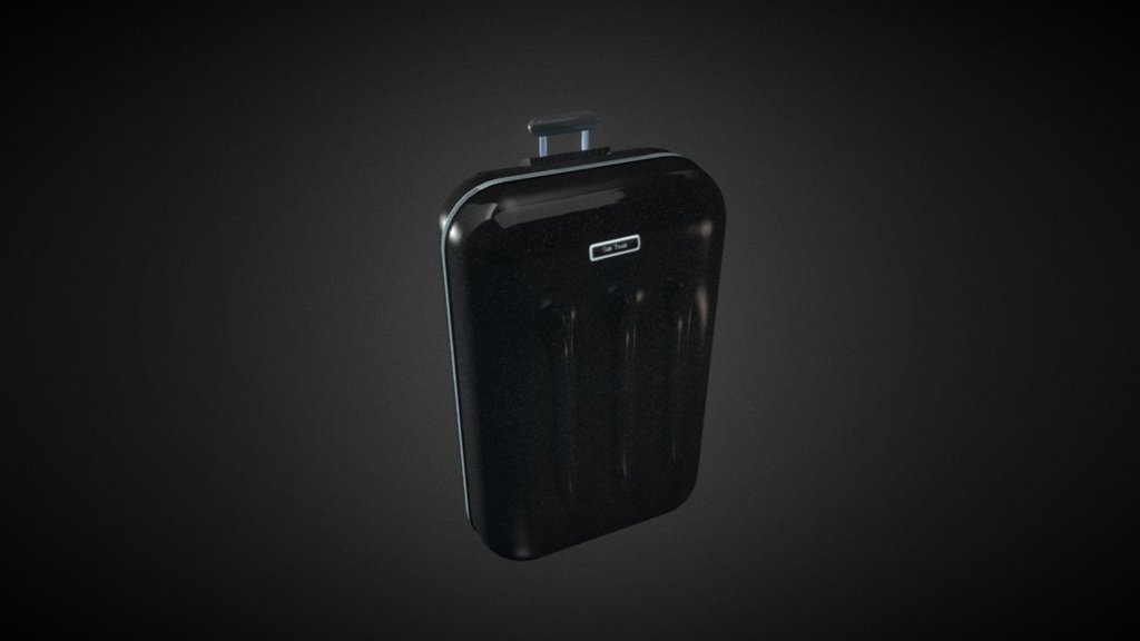 Game asset: Luggage 3d model