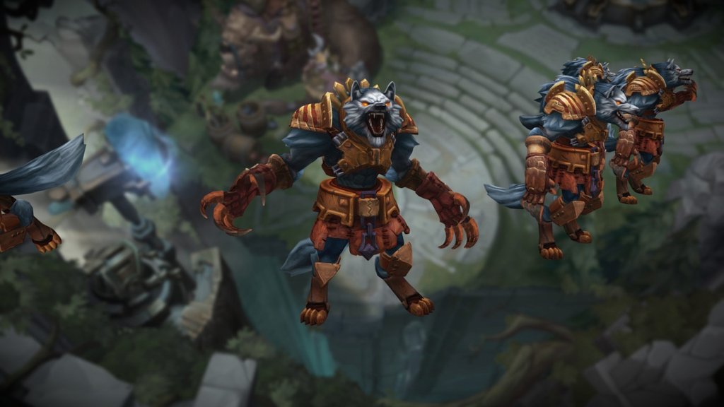 LoL Warwick 3d model