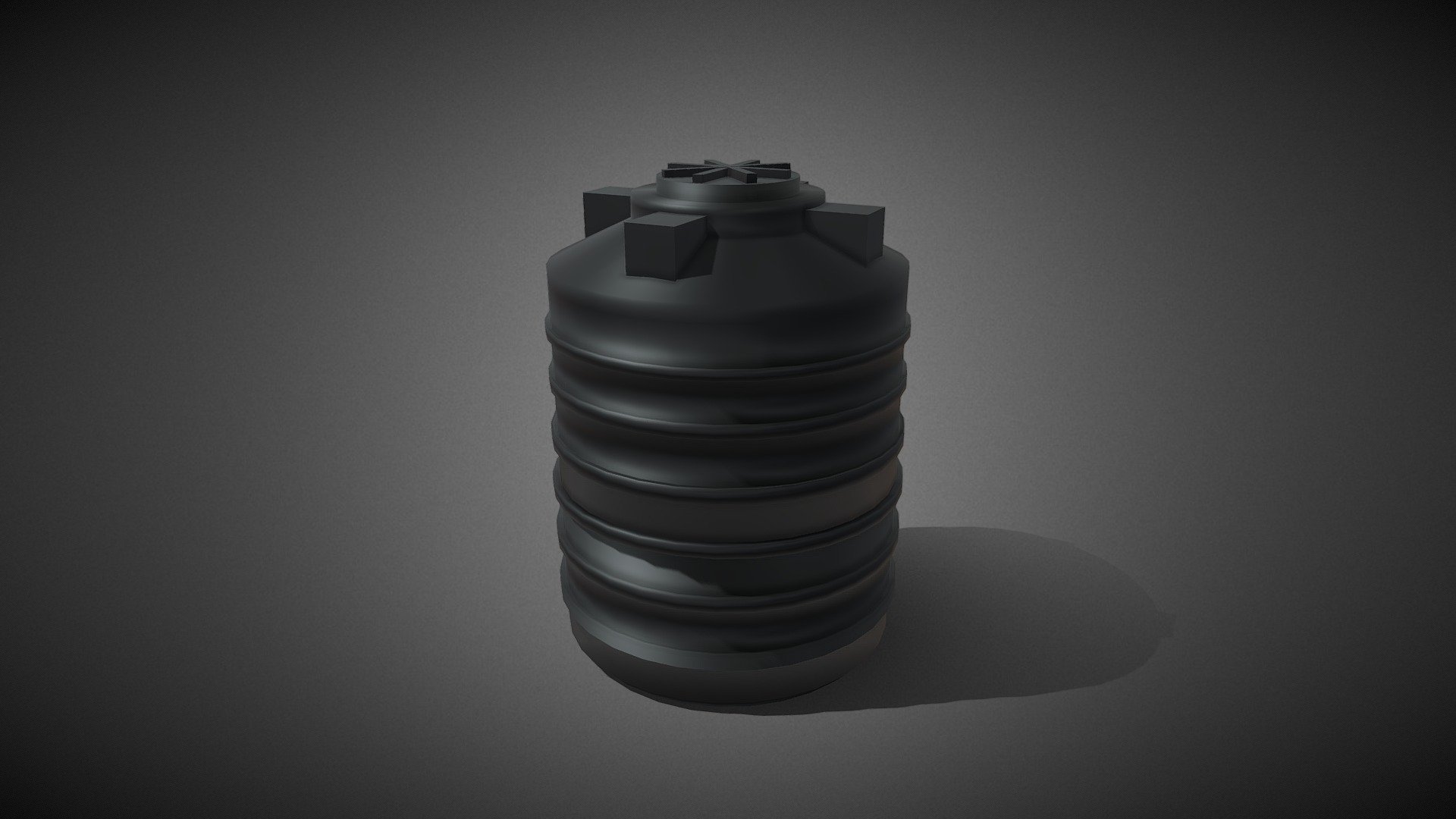 Plastic Water Tank 3d model