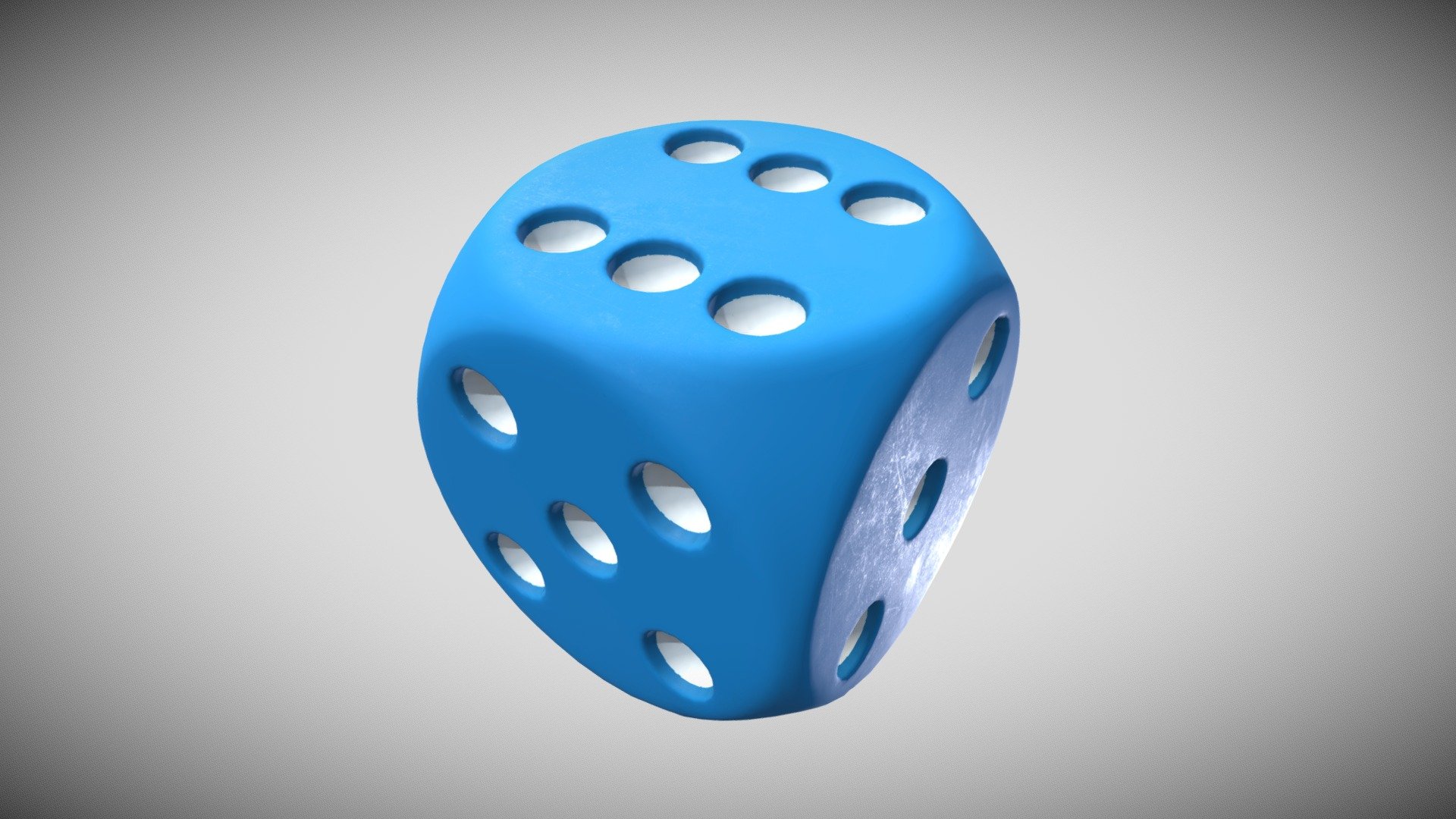 Dado Gioco A001 3d model