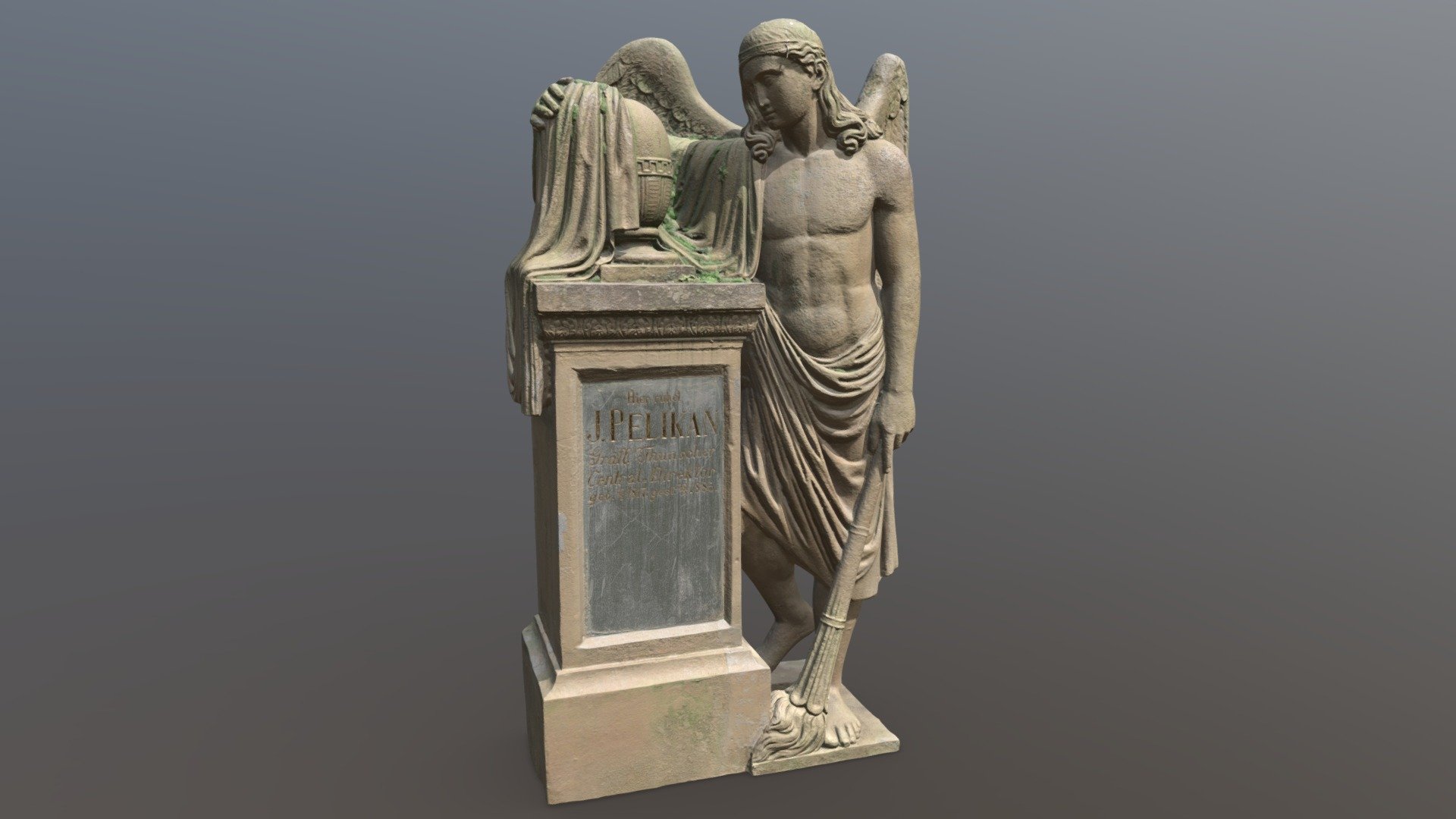 Graveyard Angle, 4K PBR textures 3d model