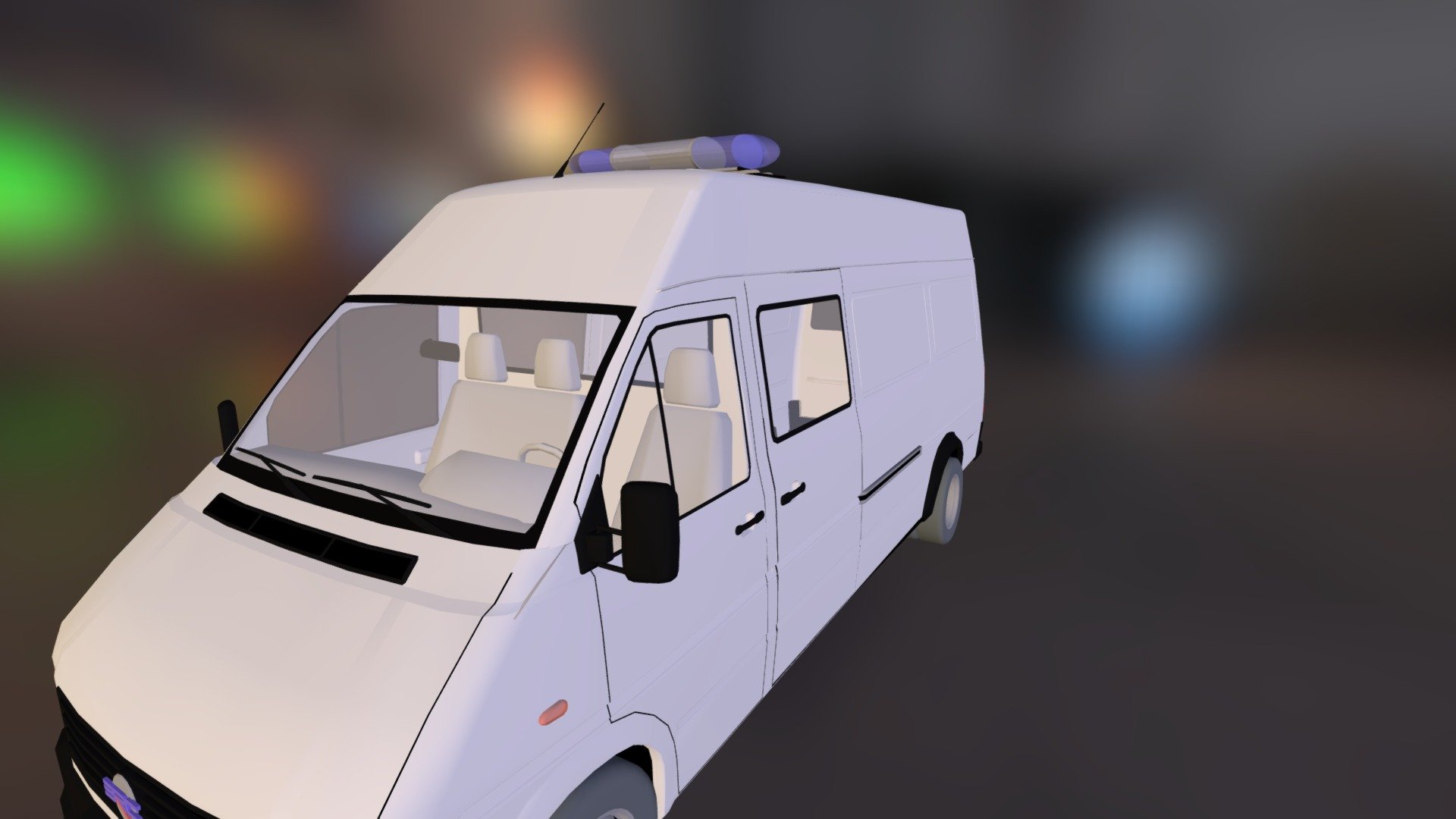 Ambulance 3d model