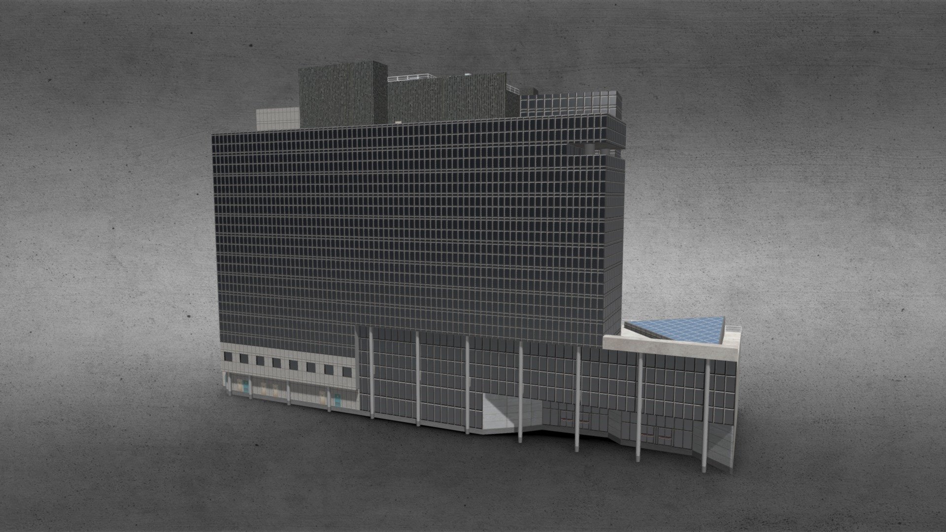 Office Building 3d model