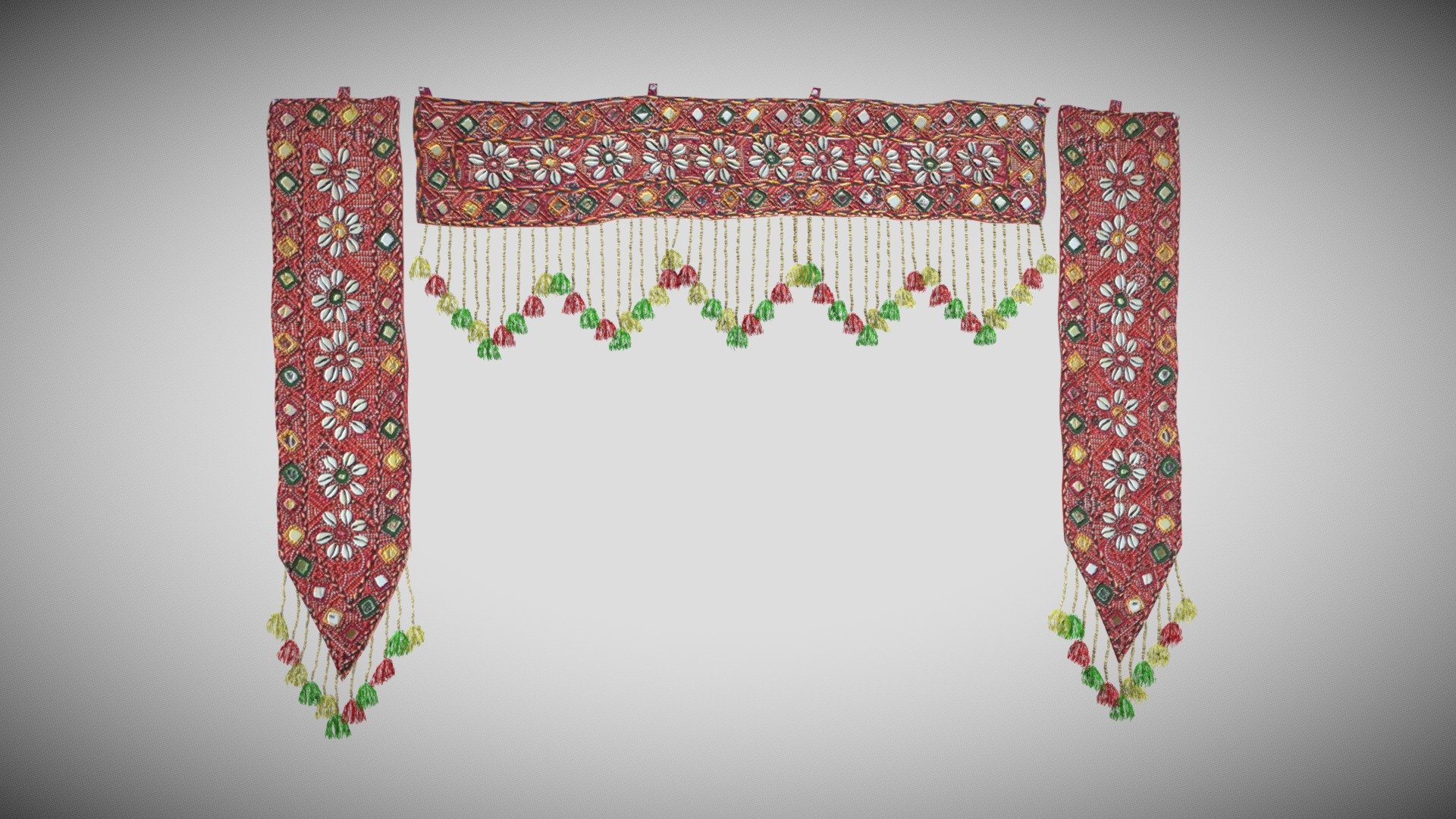 India Decoration 3d model