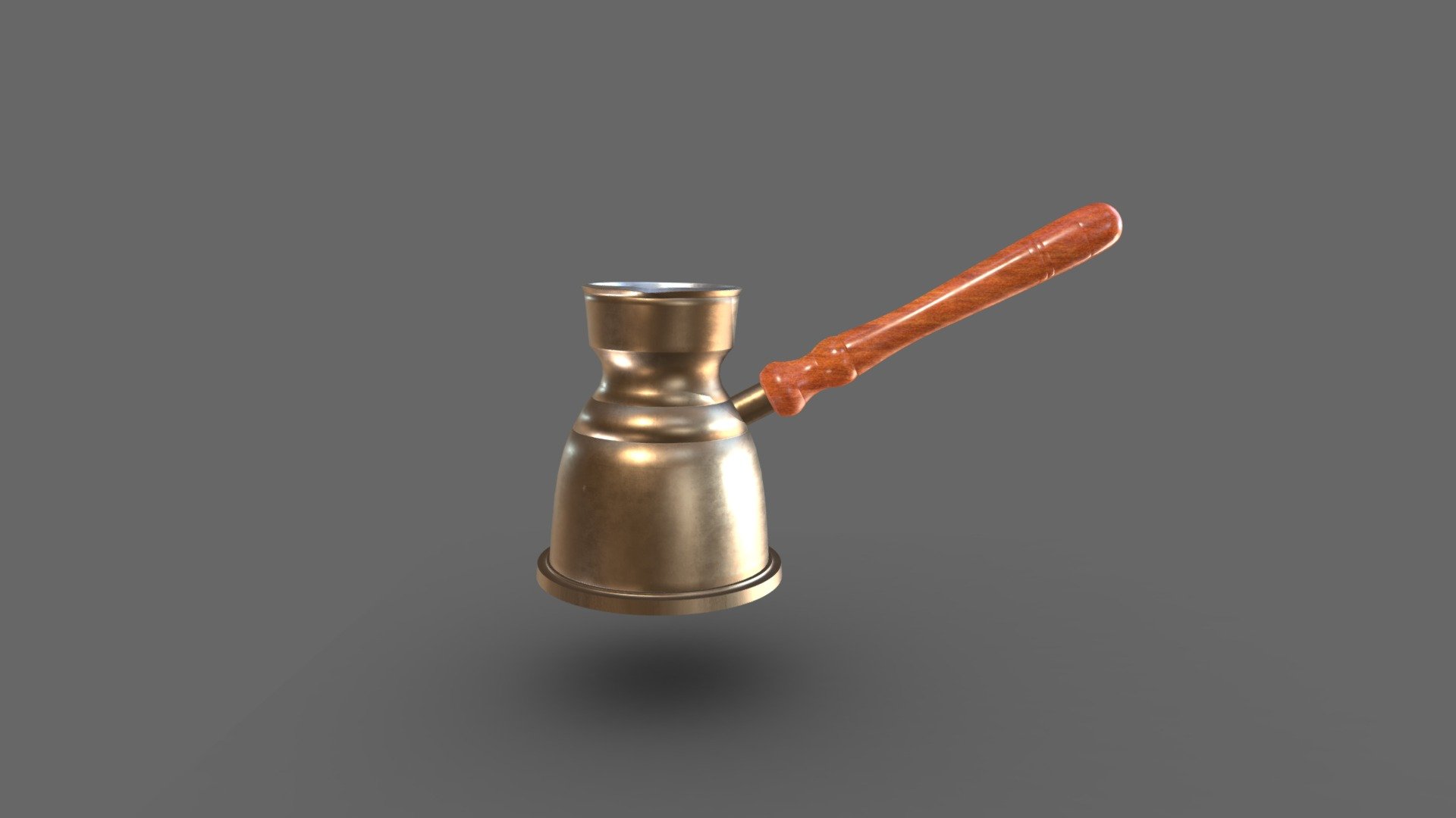 Arabic coffee boiler 3d model