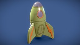 Fantasy Rocket Ship