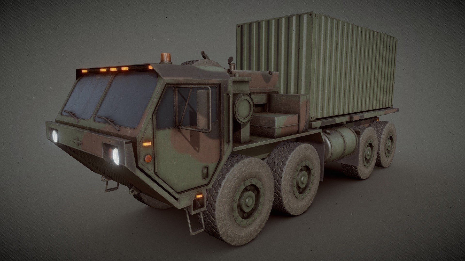 Heavy Expanded Mobility Tactical Truck 3d model