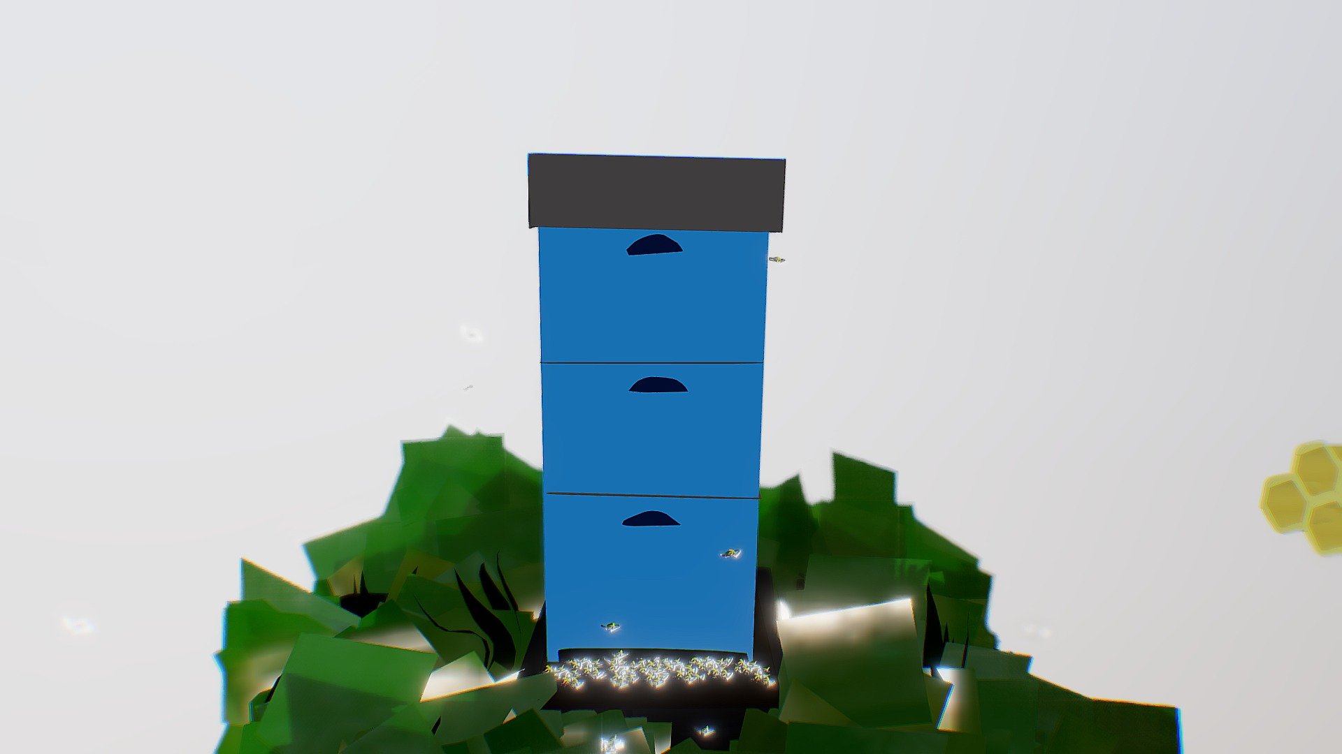 Hive 3d model