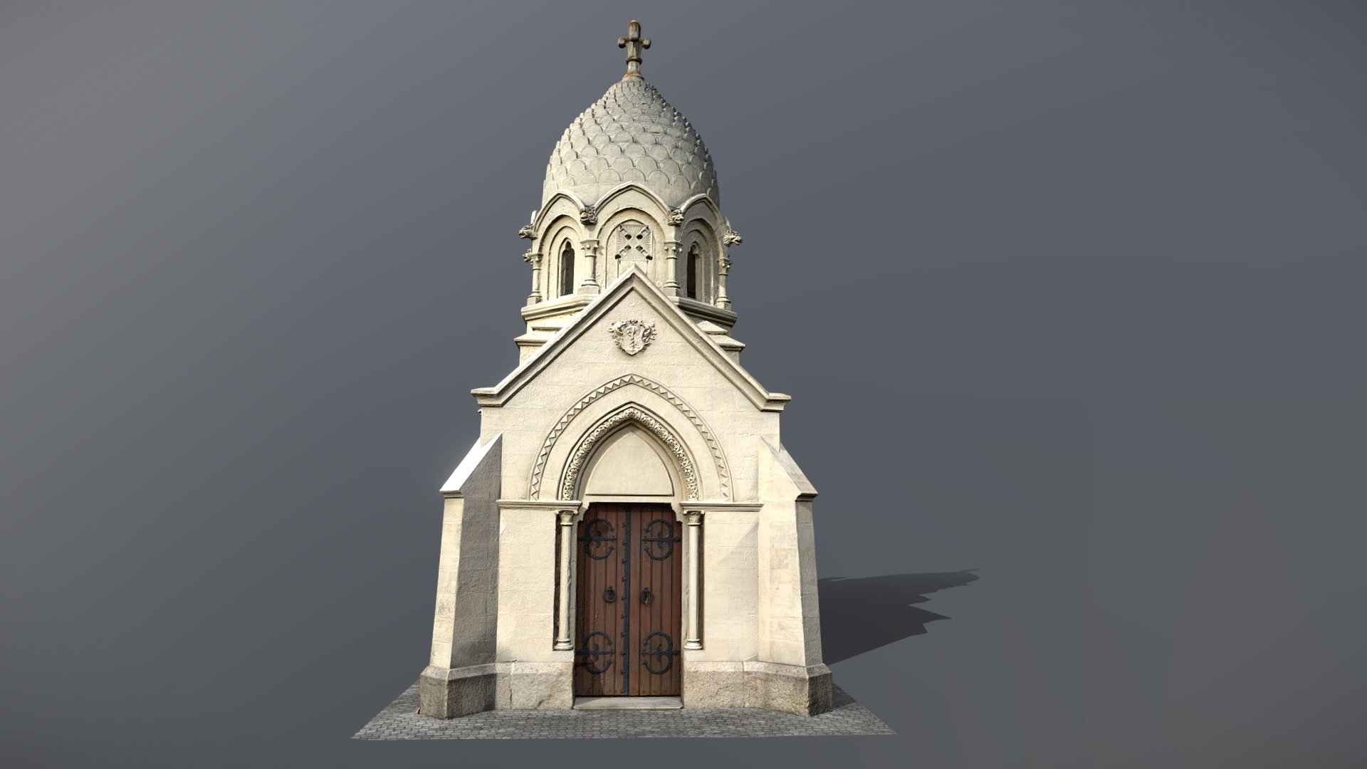 Krupp family mausoleum 3d model