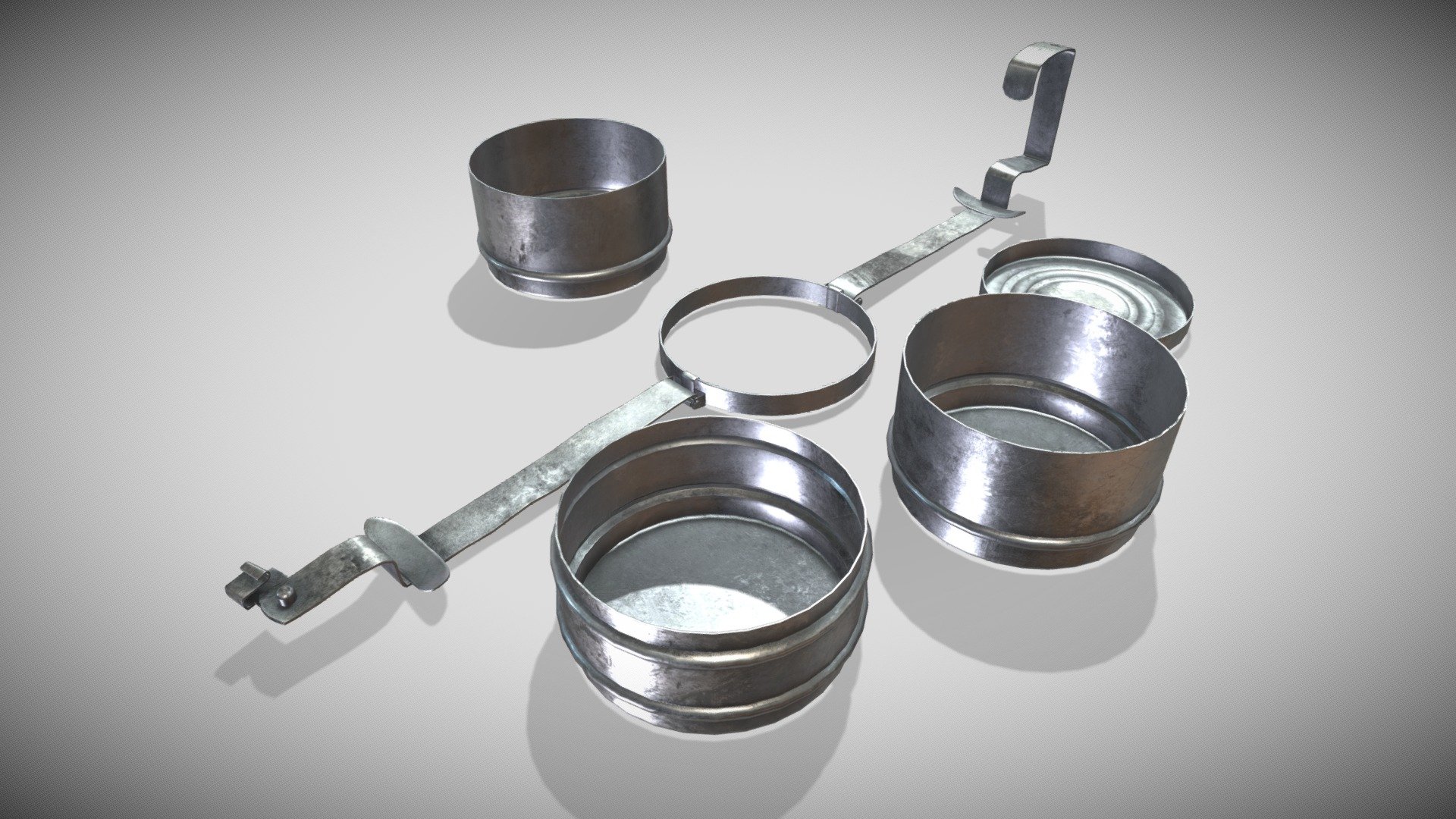 Food Container 3d model