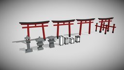 Low Poly Japan 1