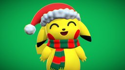 Pikachu claus