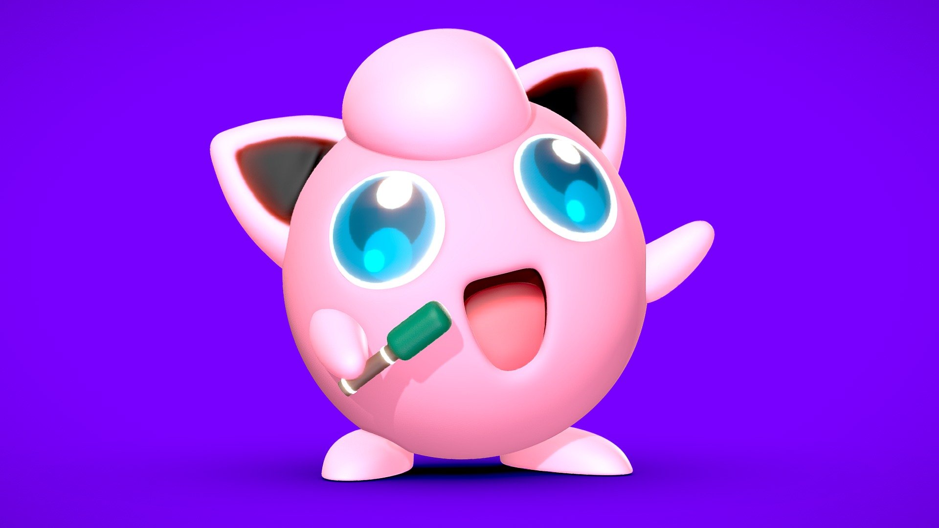 Jigglypuff 3d model