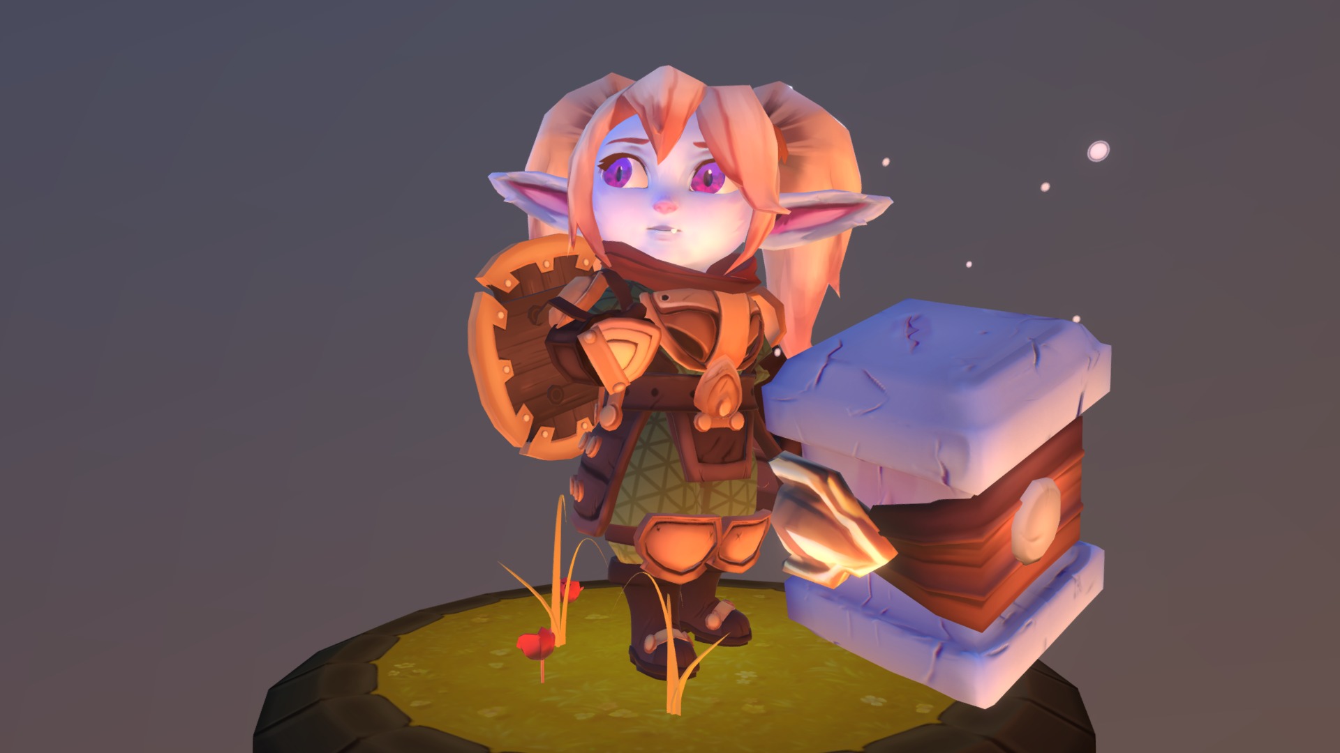 Poppy  LoL 3d model