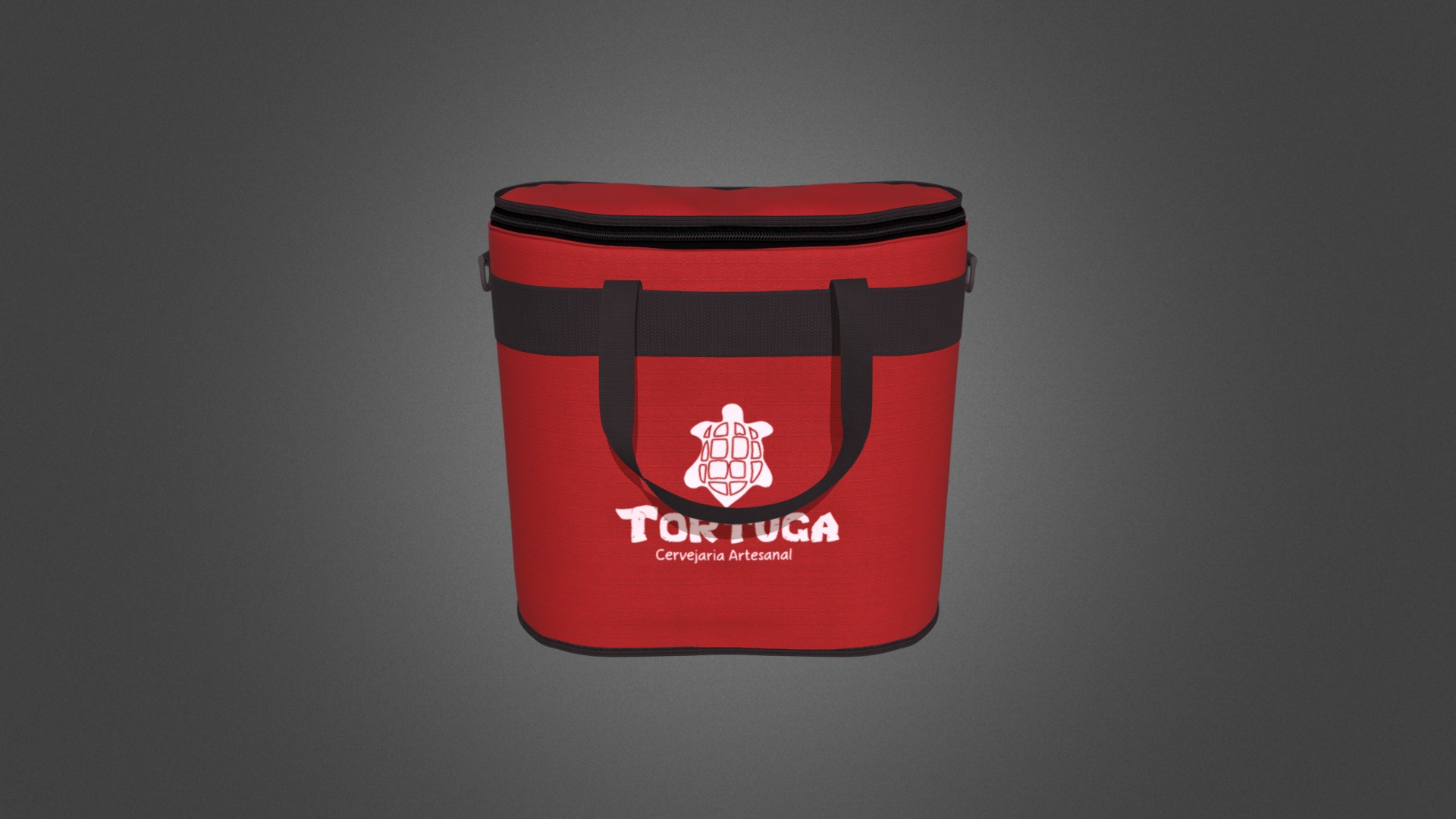 Cooler Bag Lata Tortuga Vermelha 3d model