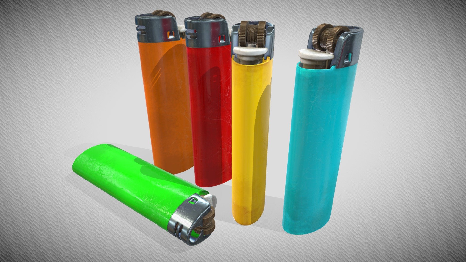 Lighter 3d model