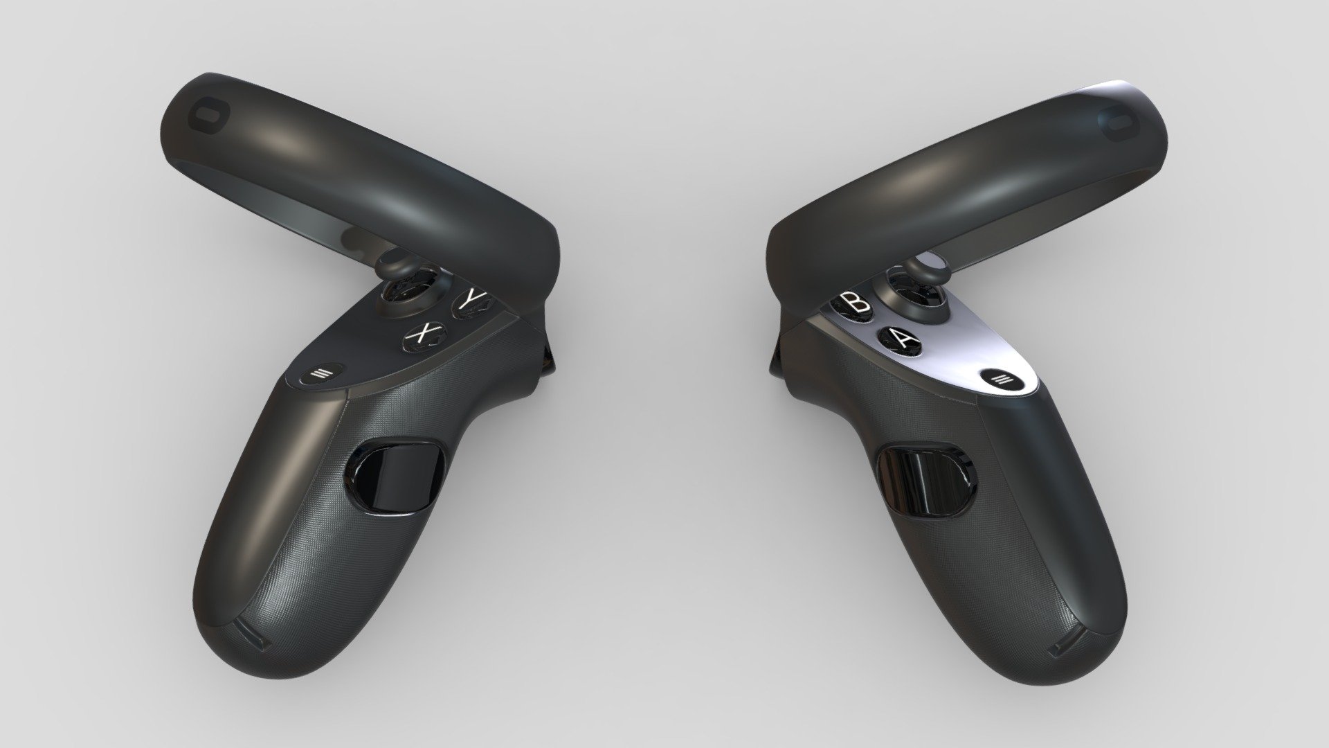 Oculus Quest Controllers 3d model