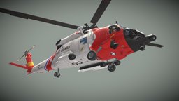 Sikorsky MH-60J "Jay Hawk" Basic Animation