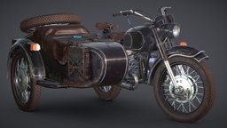 Dnepr MT-11 Sidecar Motorbike