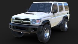 Toyota Land Cruiser 76 Series Wagon Stock