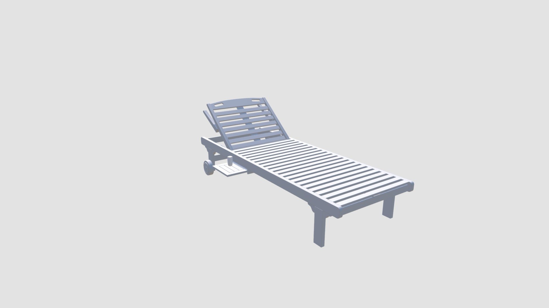 Garden furniture 3d model