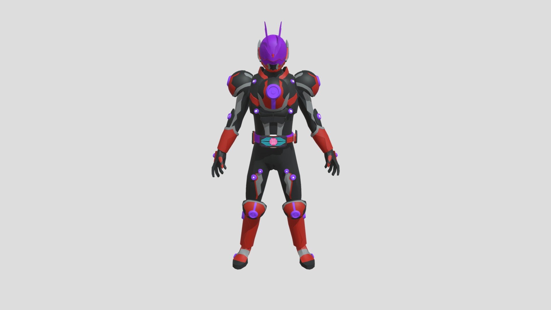 Kamen Rider Glare 3d model