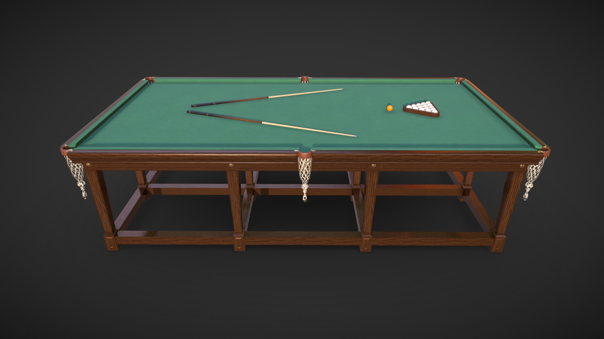 Billiard Table 3d model