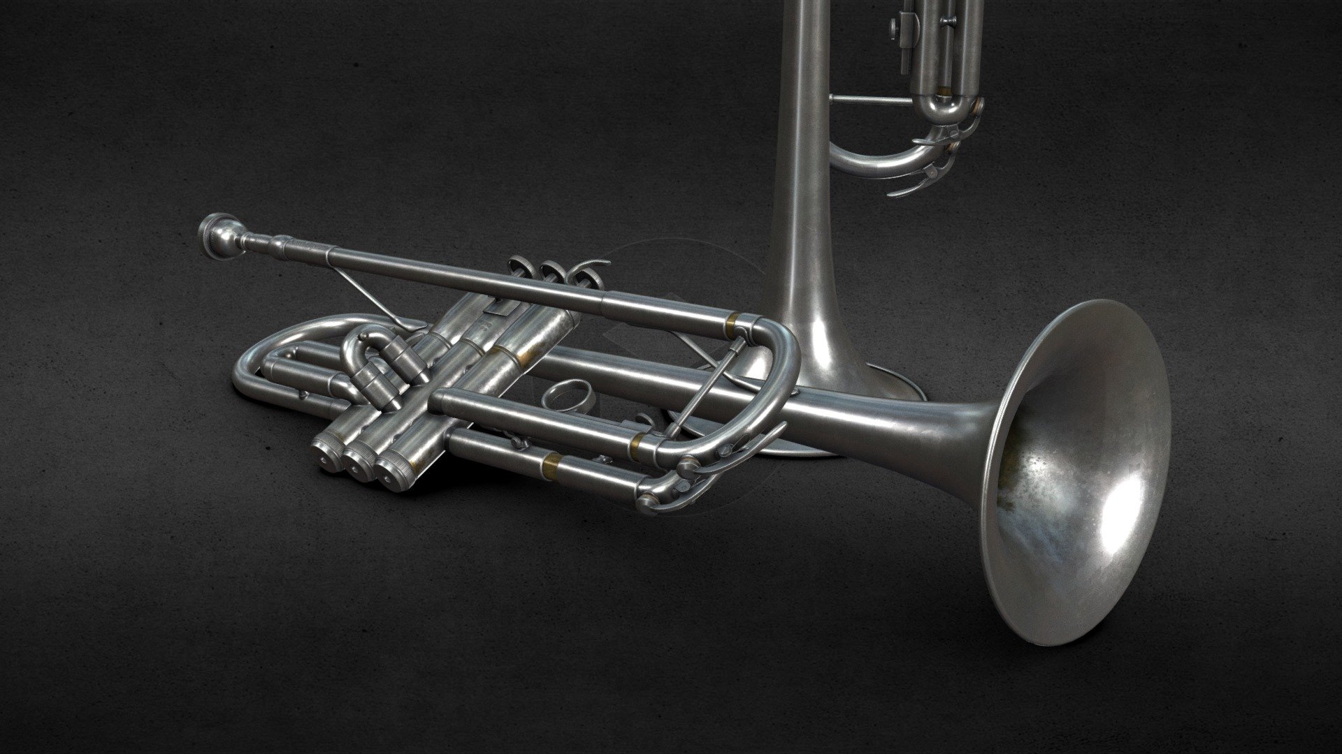 Trumpet 3d model