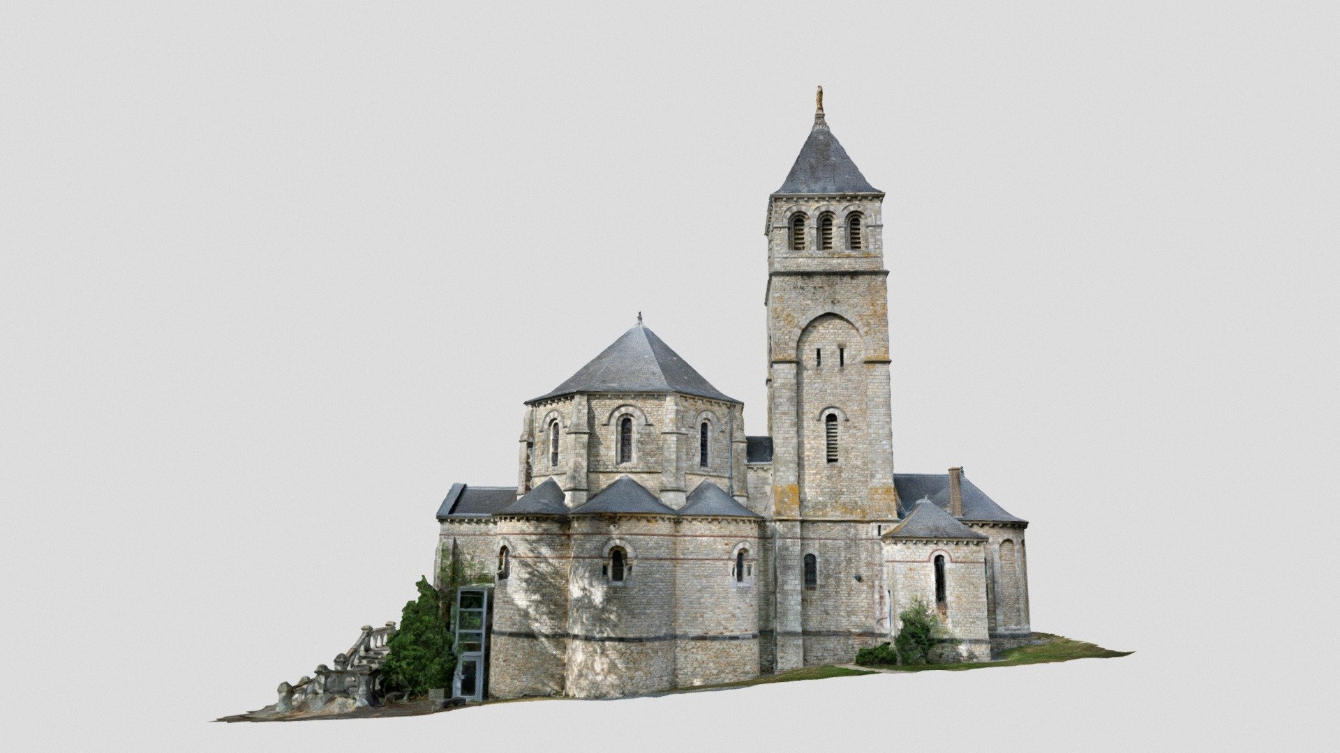 Chapelle Notre-Dame de la Peinière (35) 3d model