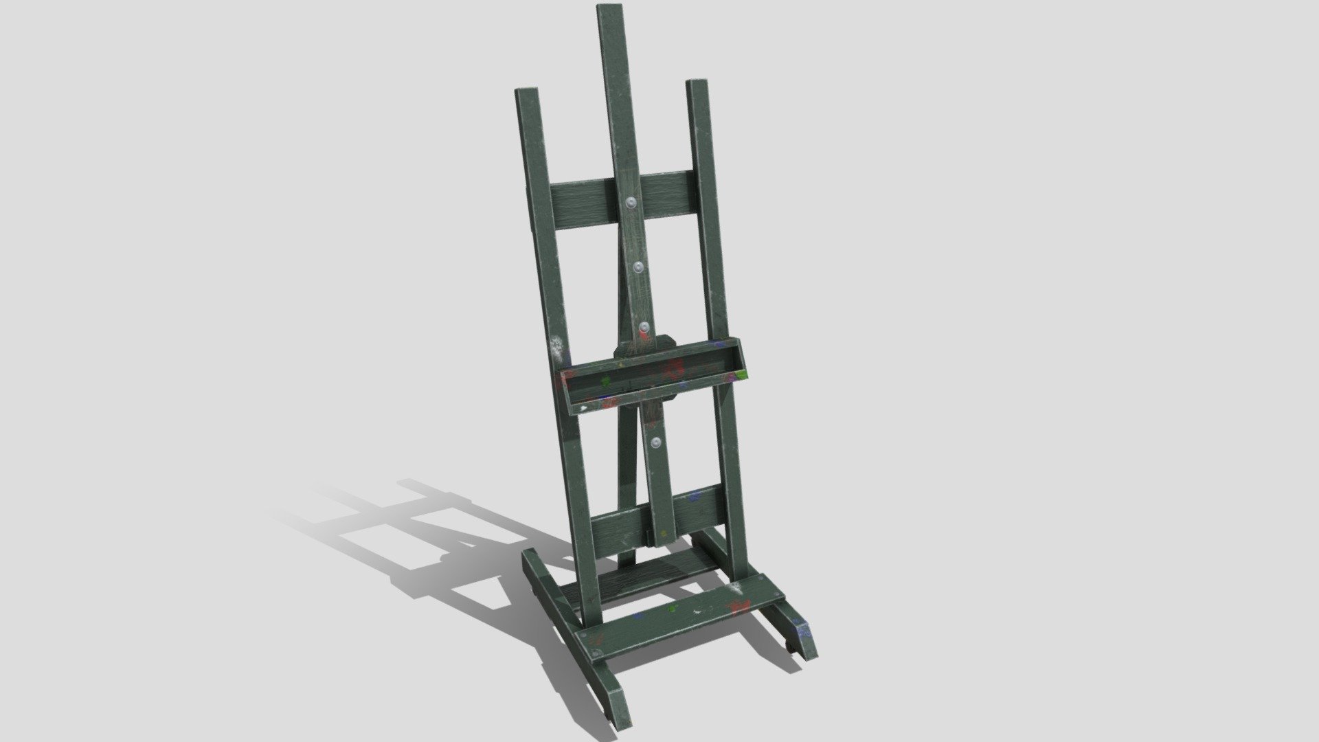 Easel for Painting 3d model