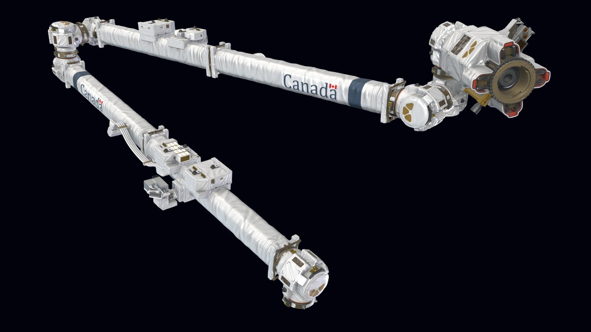 ISS Robotic Arm 3d model